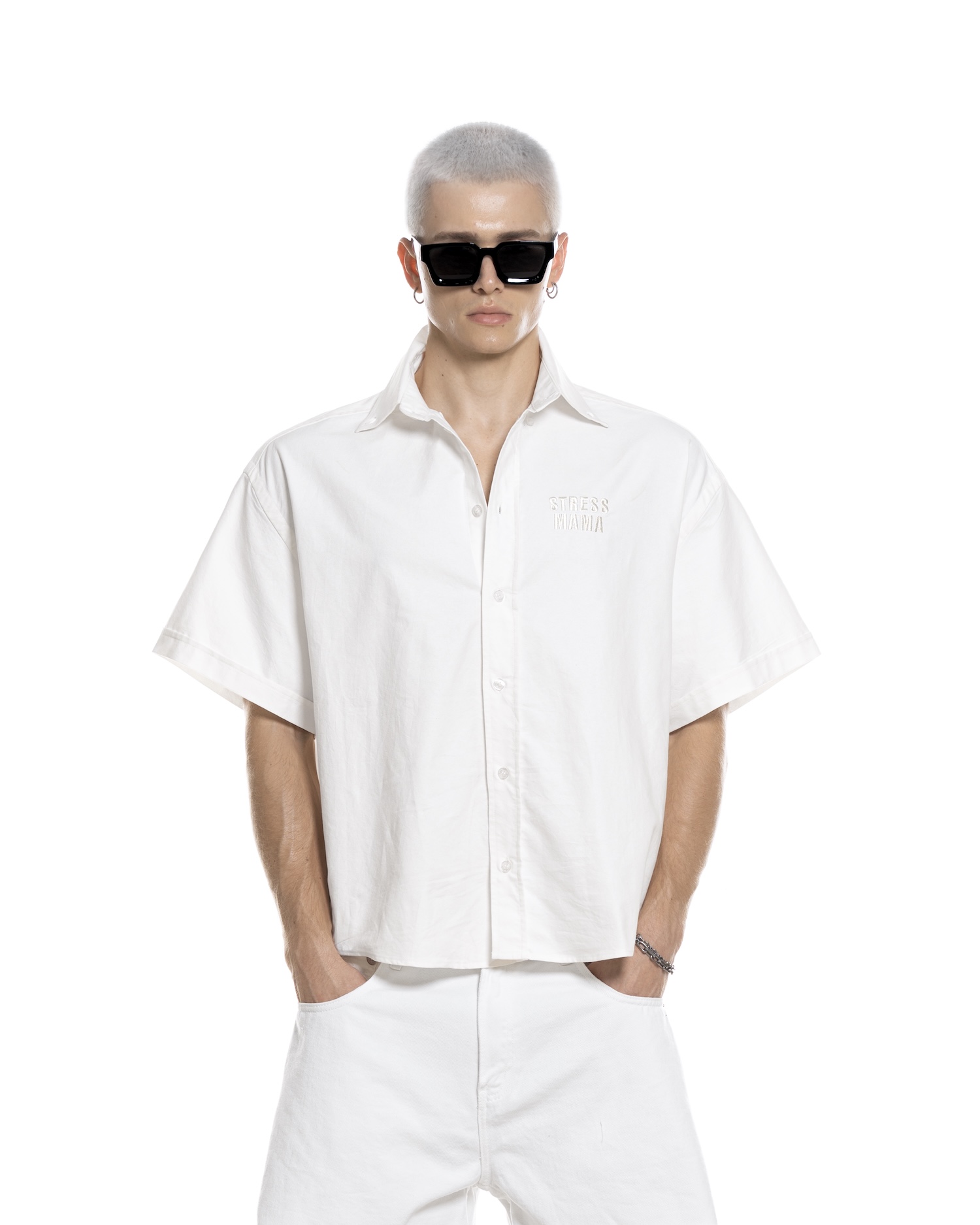 SUMMER26 BREEZE SHIRT - WHITE