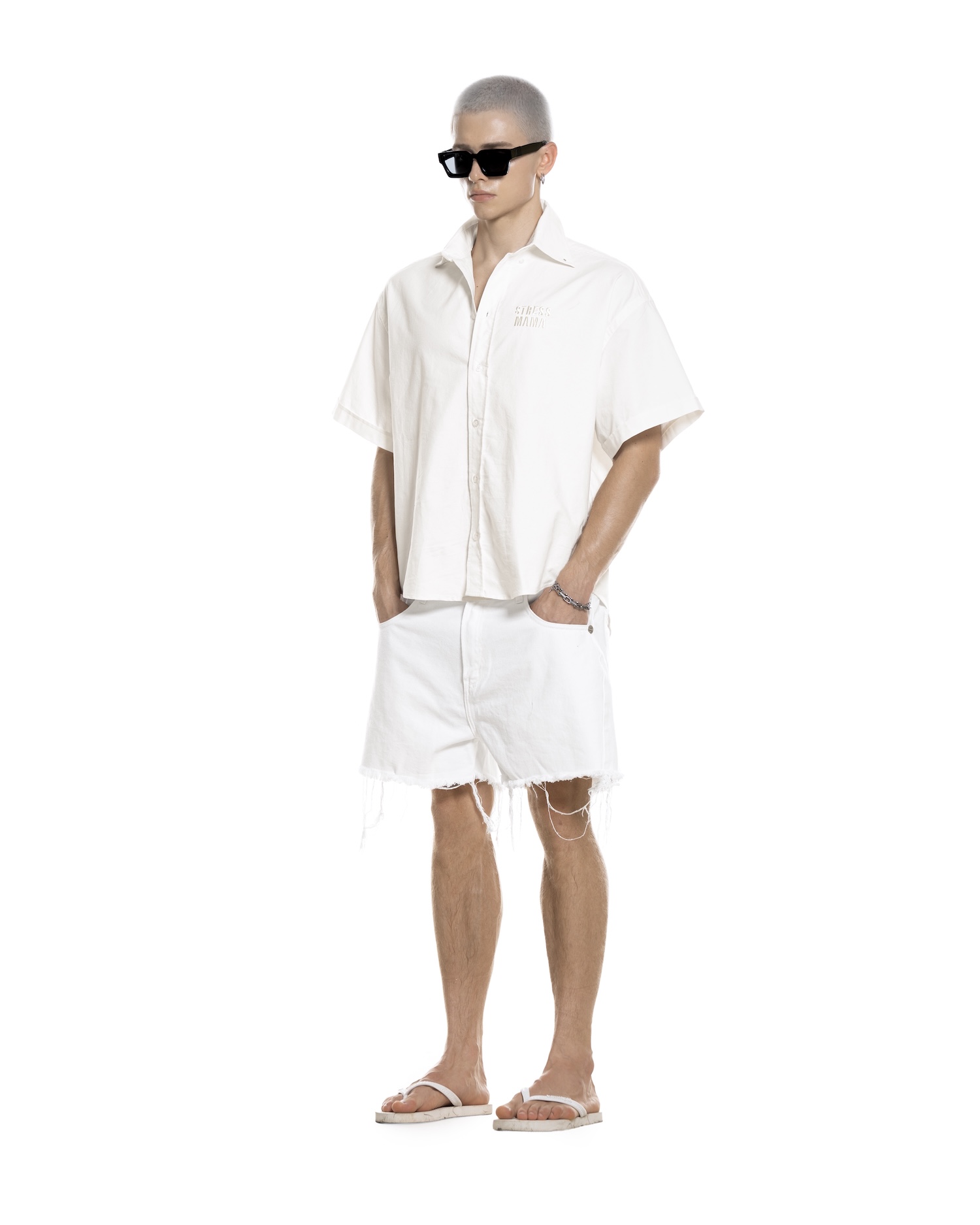 SUMMER26 BREEZE SHIRT - WHITE