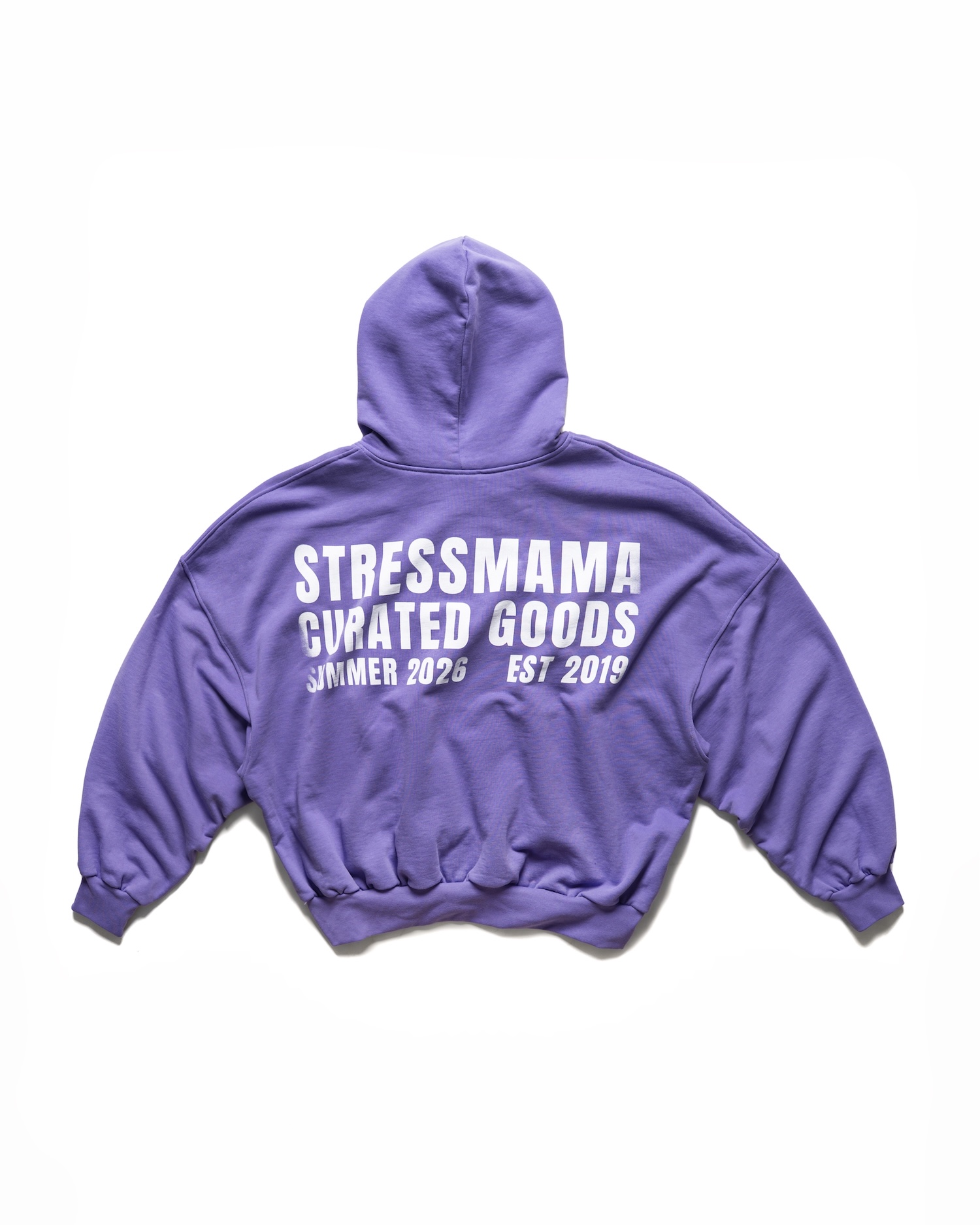 SUMMER26 CURATED QUARTER ZIP HOODIE - PURPLE