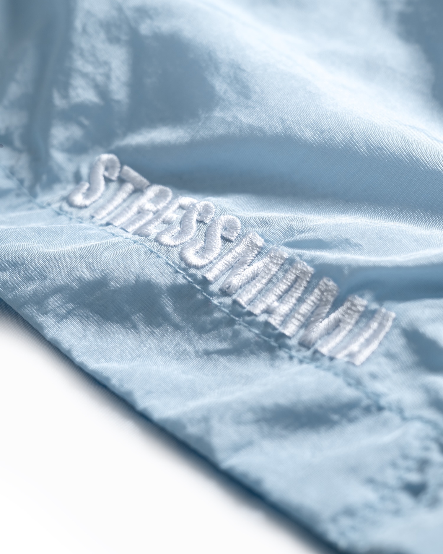 SUMMER26 LOGO SHORTS - BABY BLUE