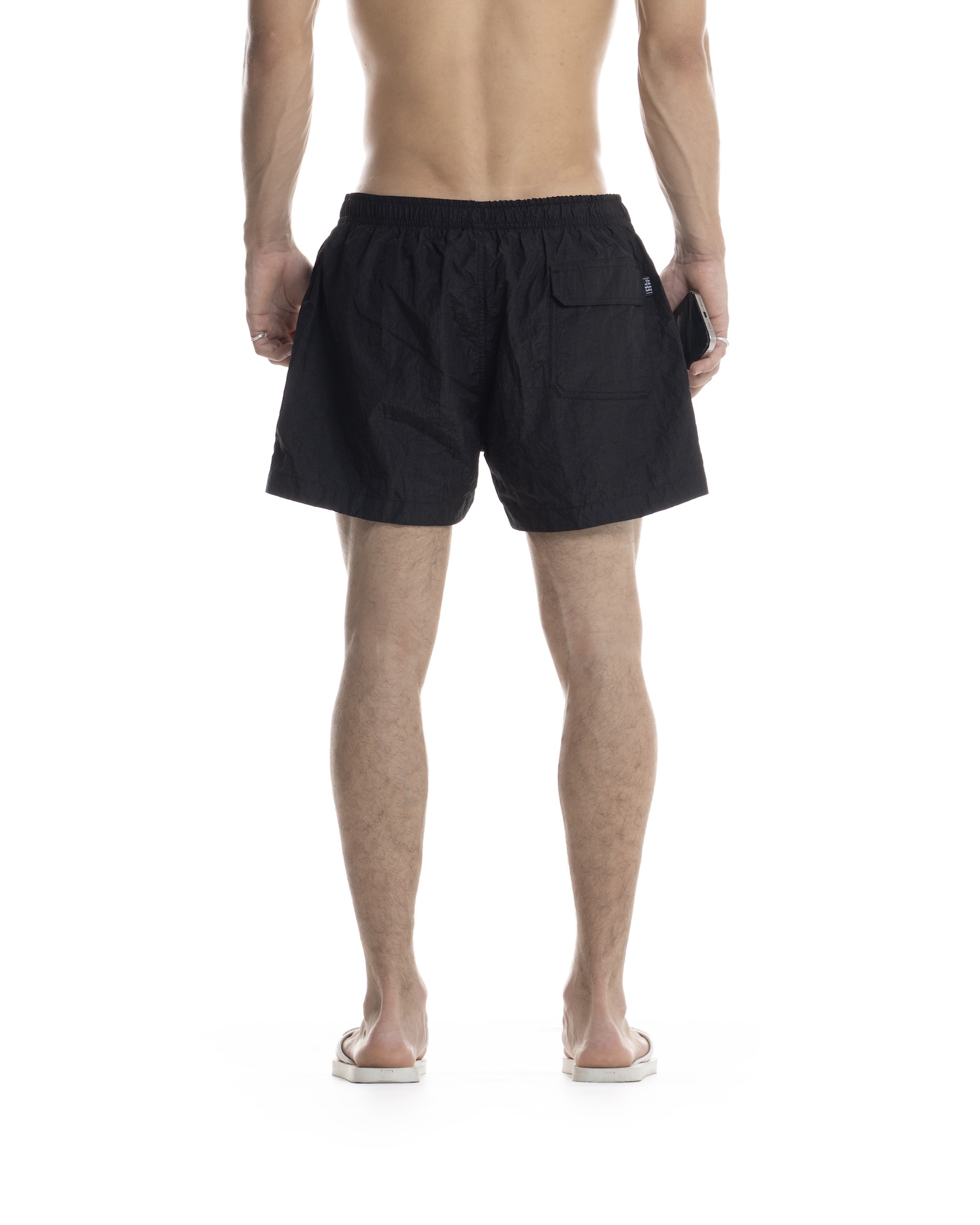 SUMMER26 LOGO SHORTS - BLACK