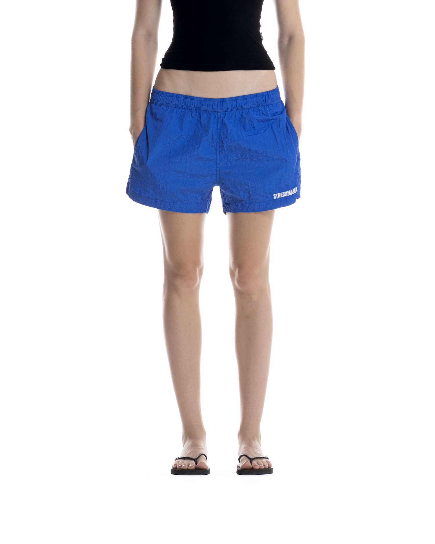 SUMMER26 LOGO SHORTS - BLUE