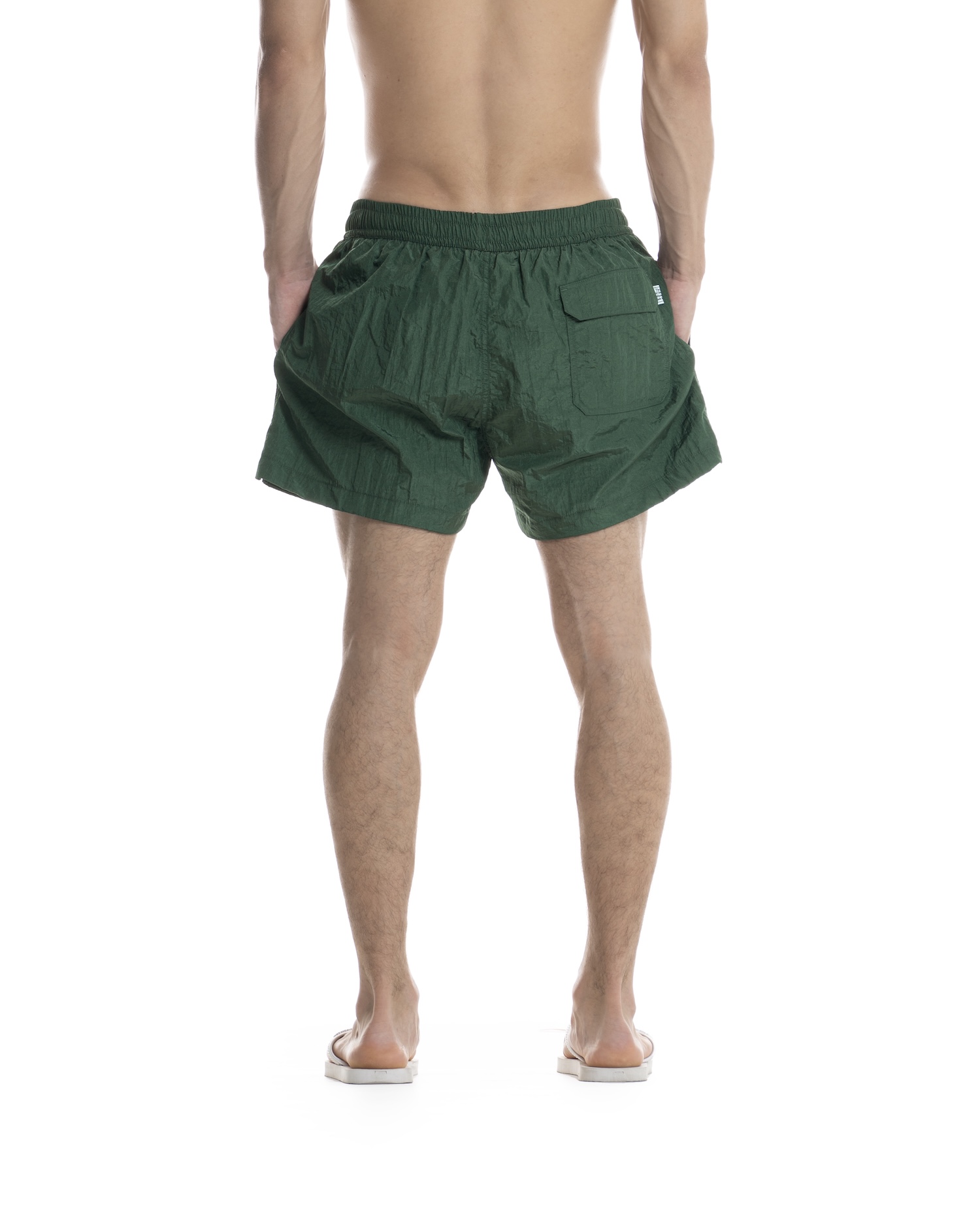 SUMMER26 LOGO SHORTS - GREEN