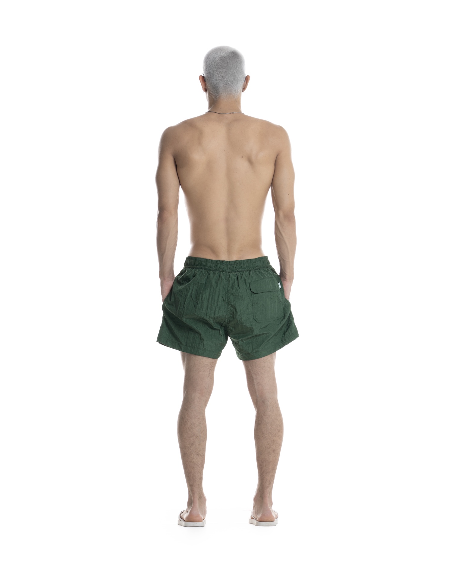 SUMMER26 LOGO SHORTS - GREEN