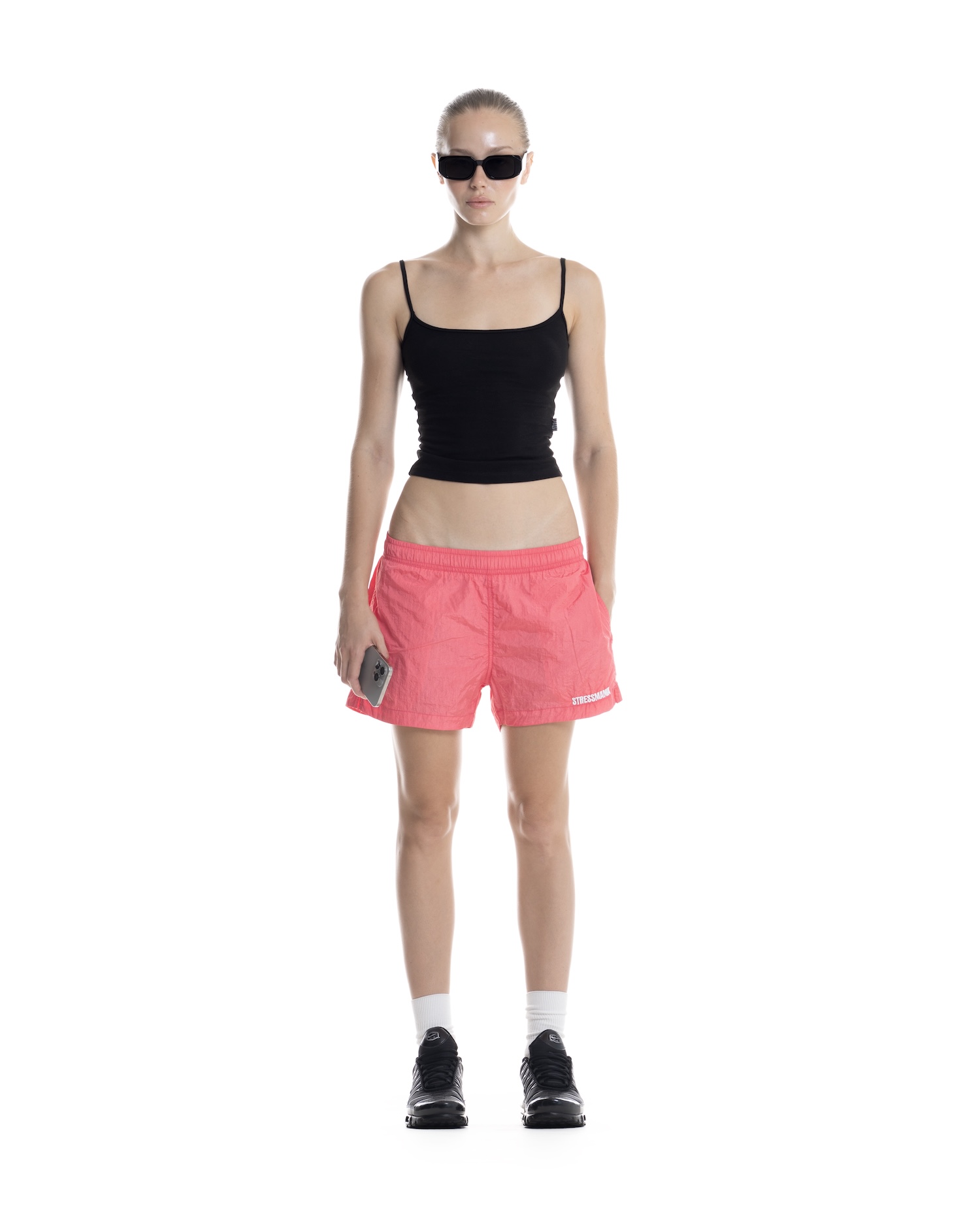 SUMMER26 LOGO SHORTS - PINK