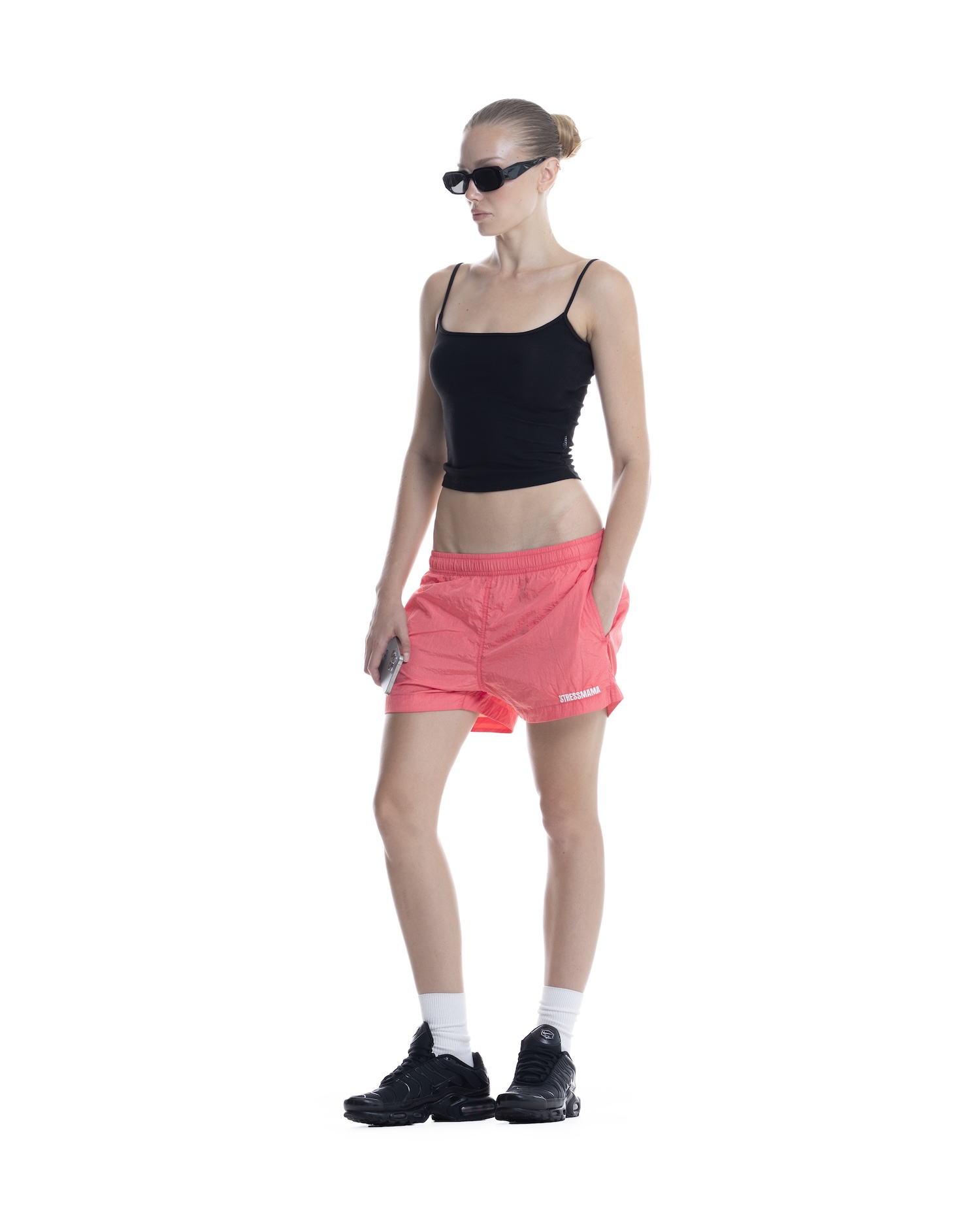 SUMMER26 LOGO SHORTS - PINK