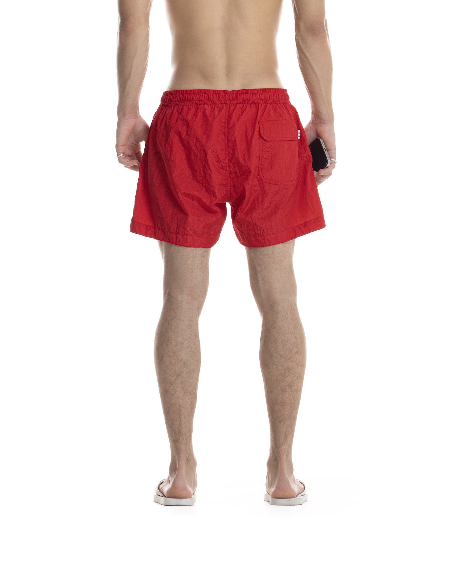 SUMMER26 LOGO SHORTS - RED