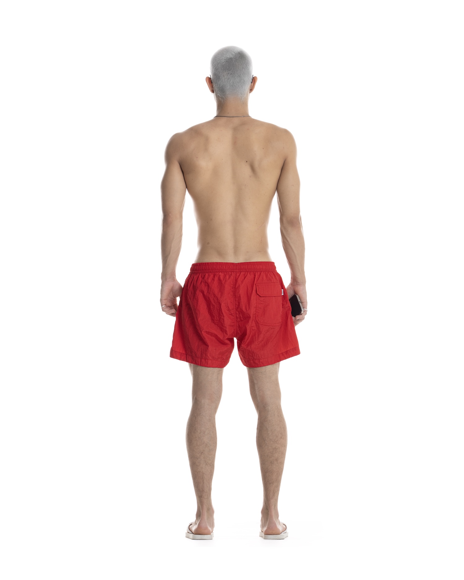 SUMMER26 LOGO SHORTS - RED