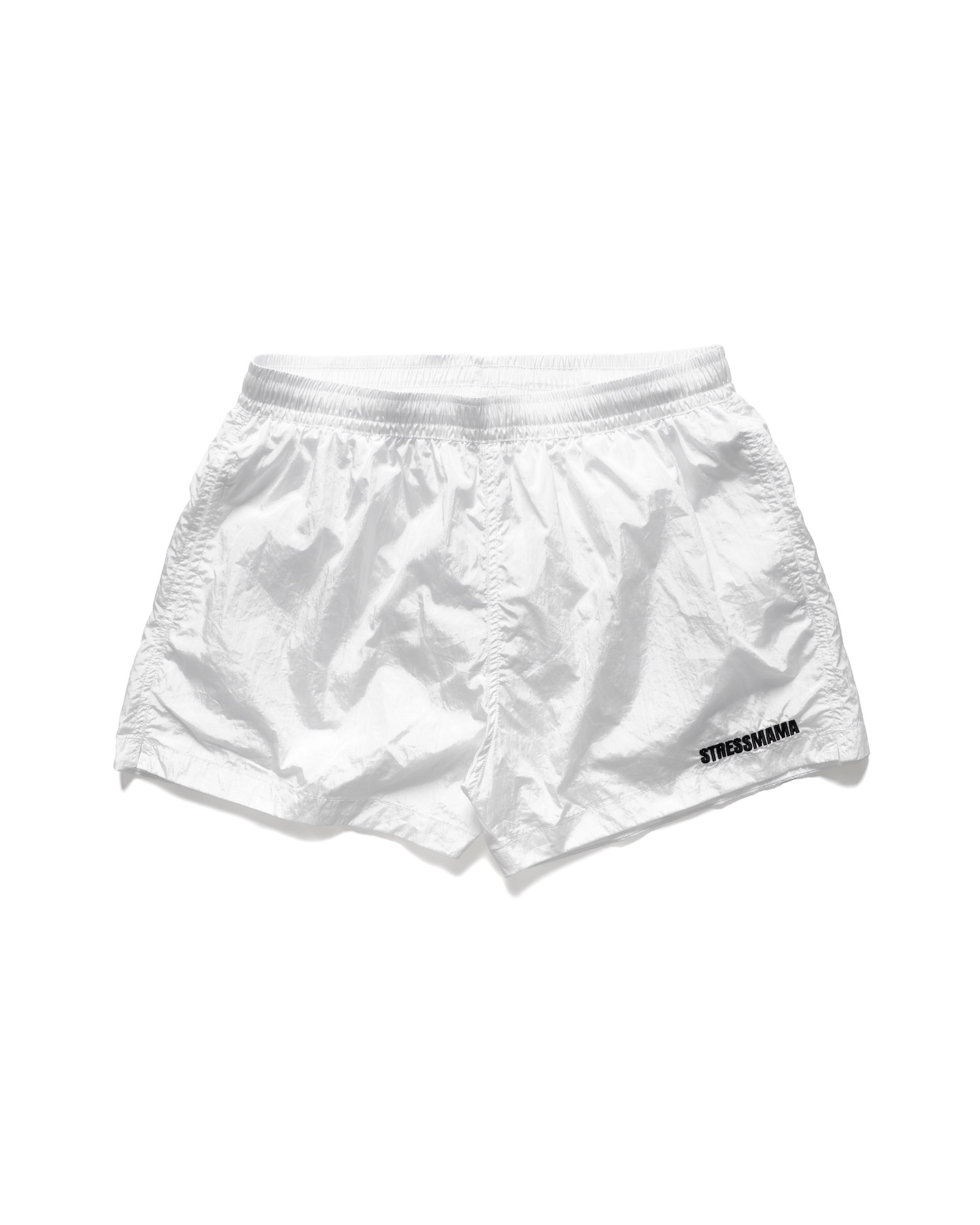 SUMMER26 LOGO SHORTS - WHITE