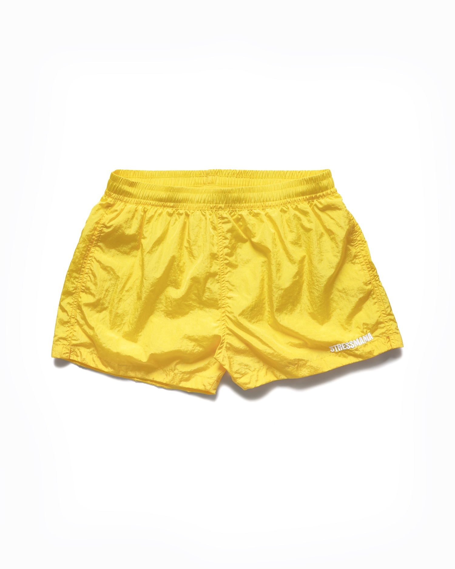 SUMMER26 LOGO SHORTS - YELLOW