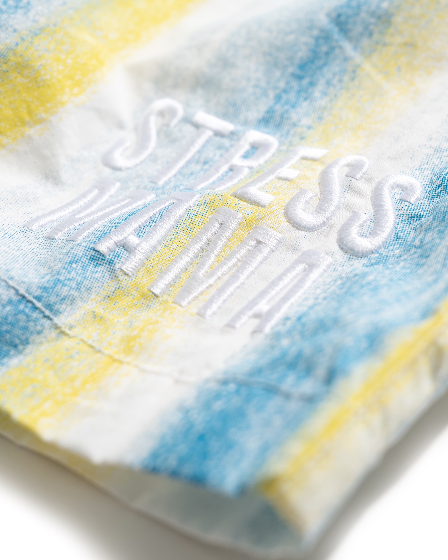 SUMMER26 PAJAMA SHORTS - STRIPED BLUE