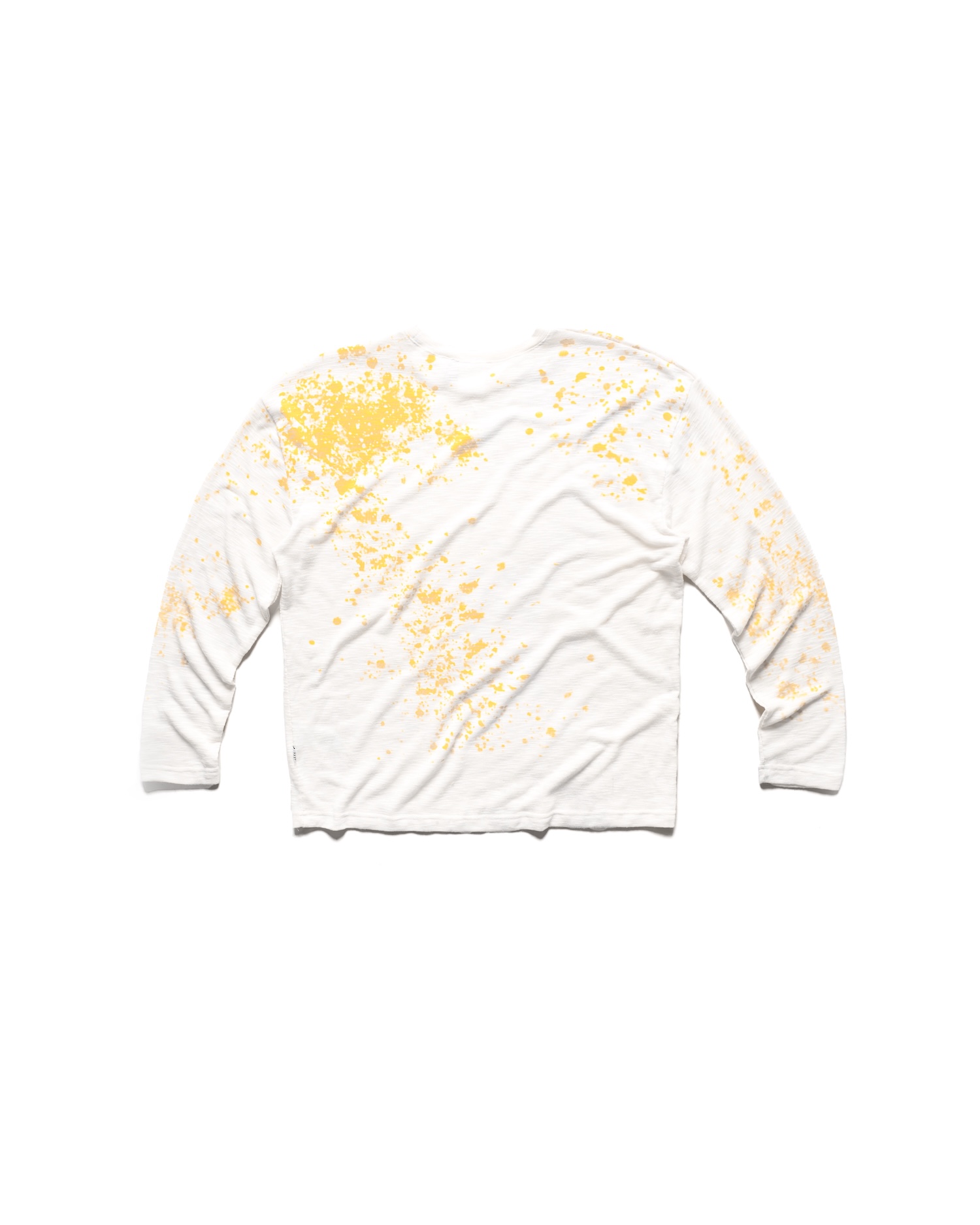 SUMMER26 SSMA SPLATTER LONGSLEEVE - CREAM