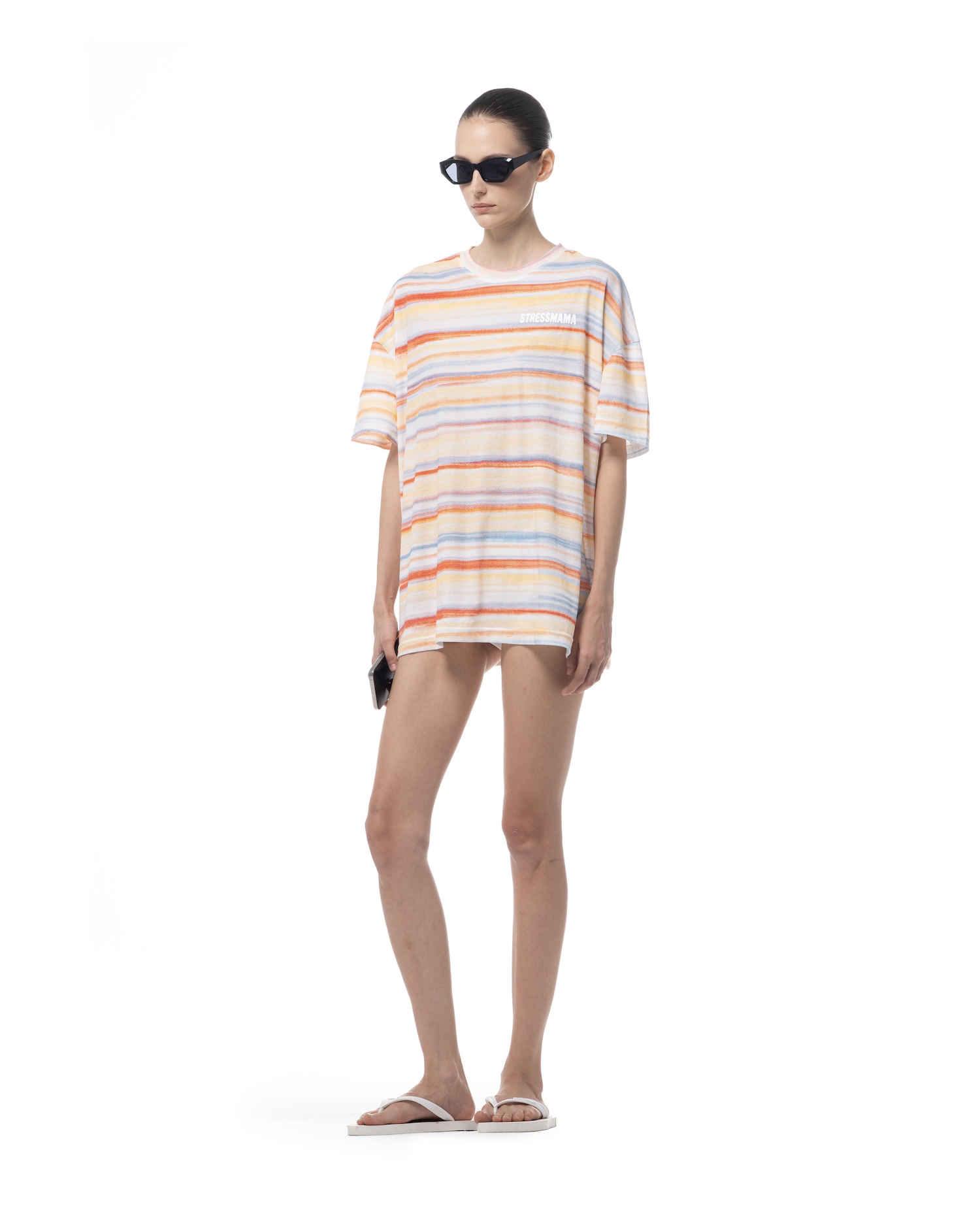 SUMMER26 STRIPED T-SHIRT - RAINBOW
