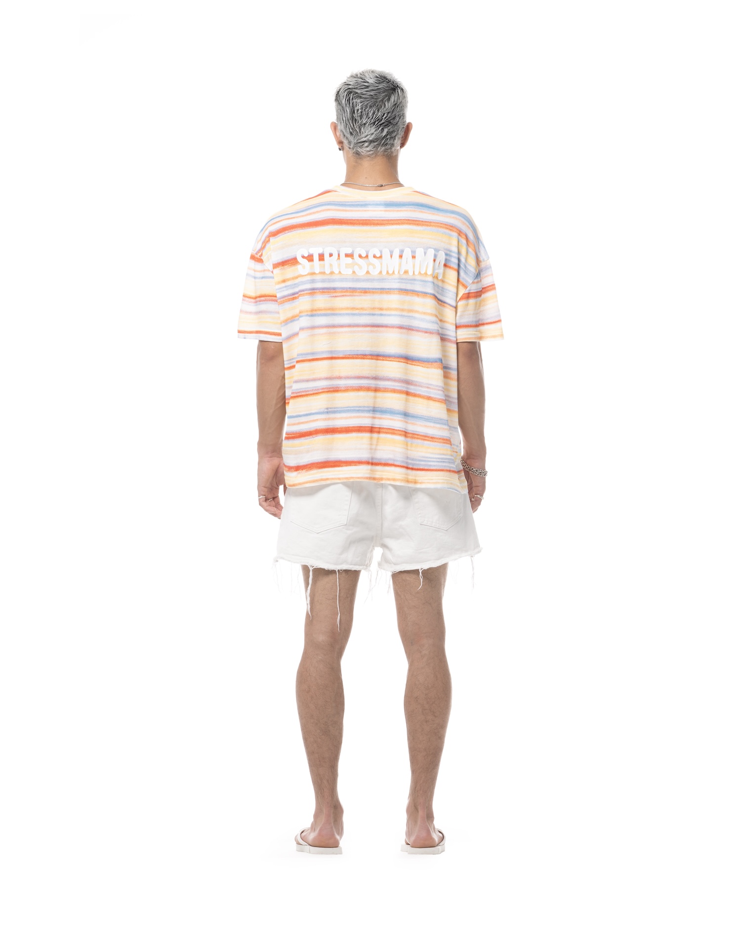 SUMMER26 STRIPED T-SHIRT - RAINBOW