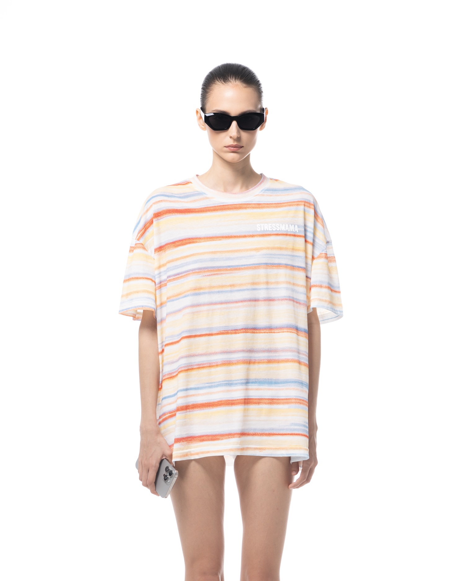 SUMMER26 STRIPED T-SHIRT - RAINBOW