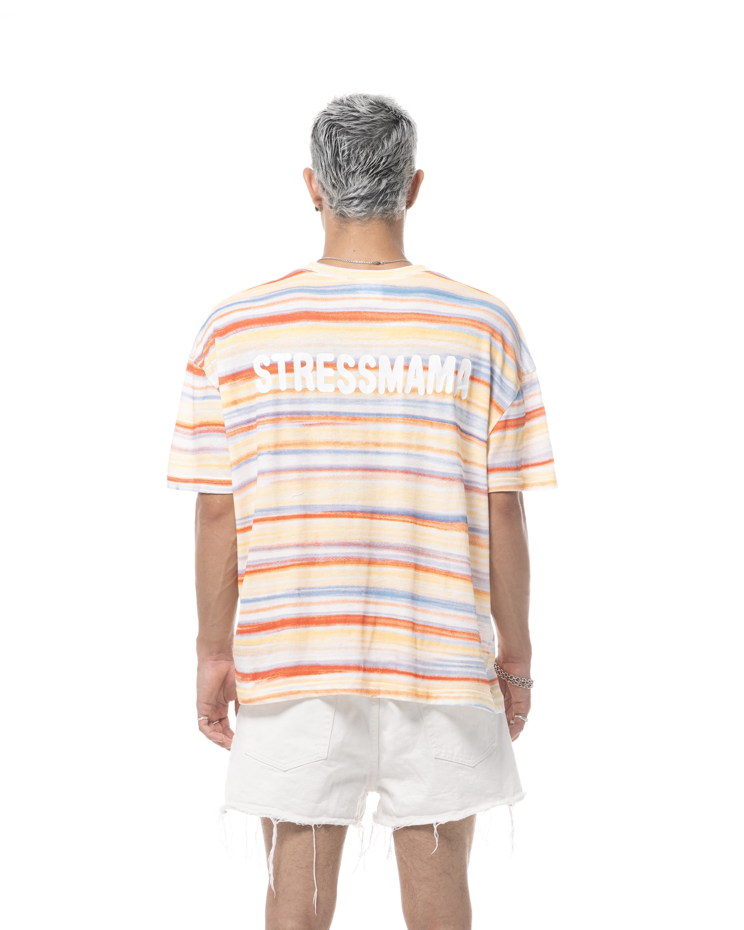 SUMMER26 STRIPED T-SHIRT - RAINBOW