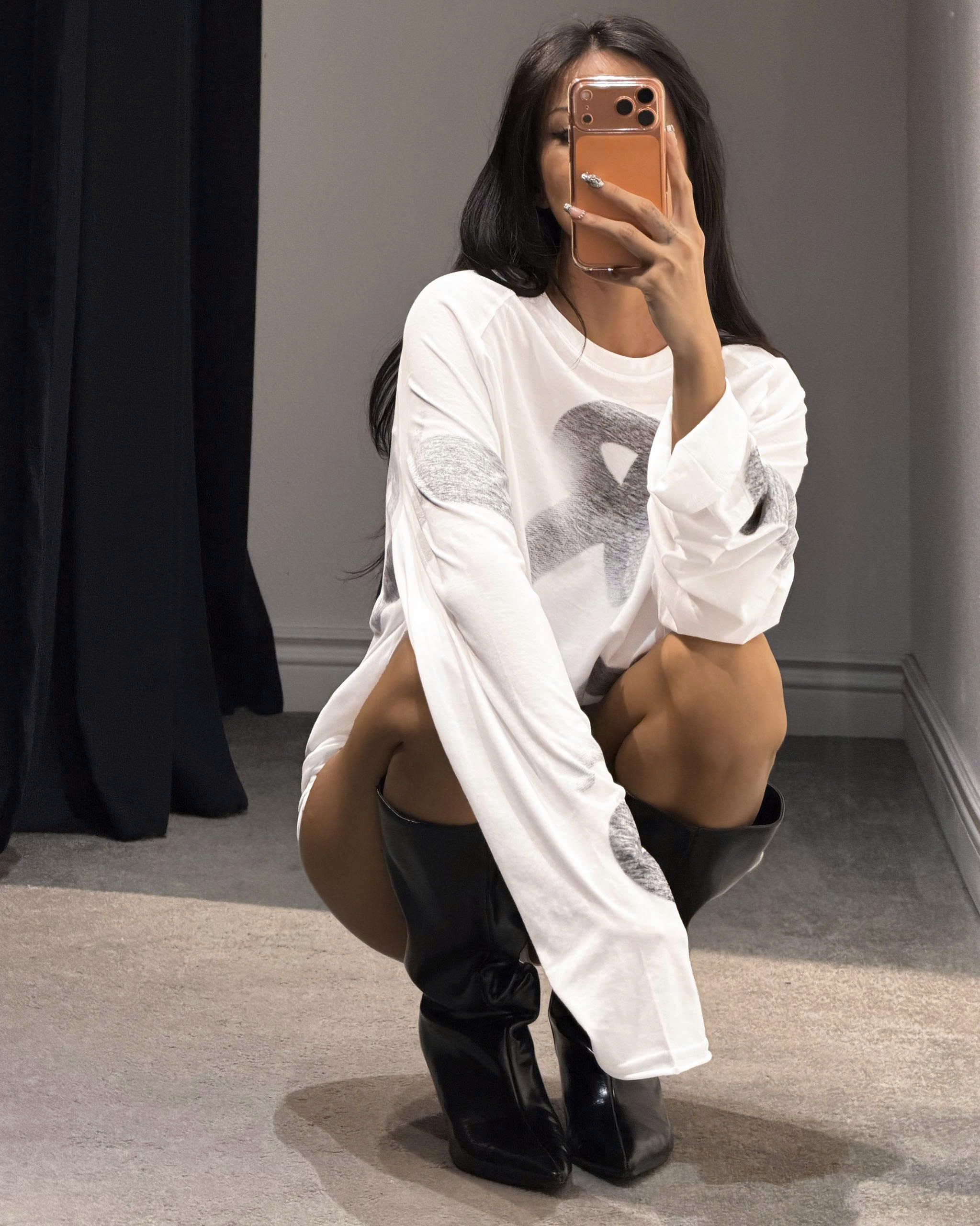 SUMMER26 X-RAY LONGSLEEVE - WHITE
