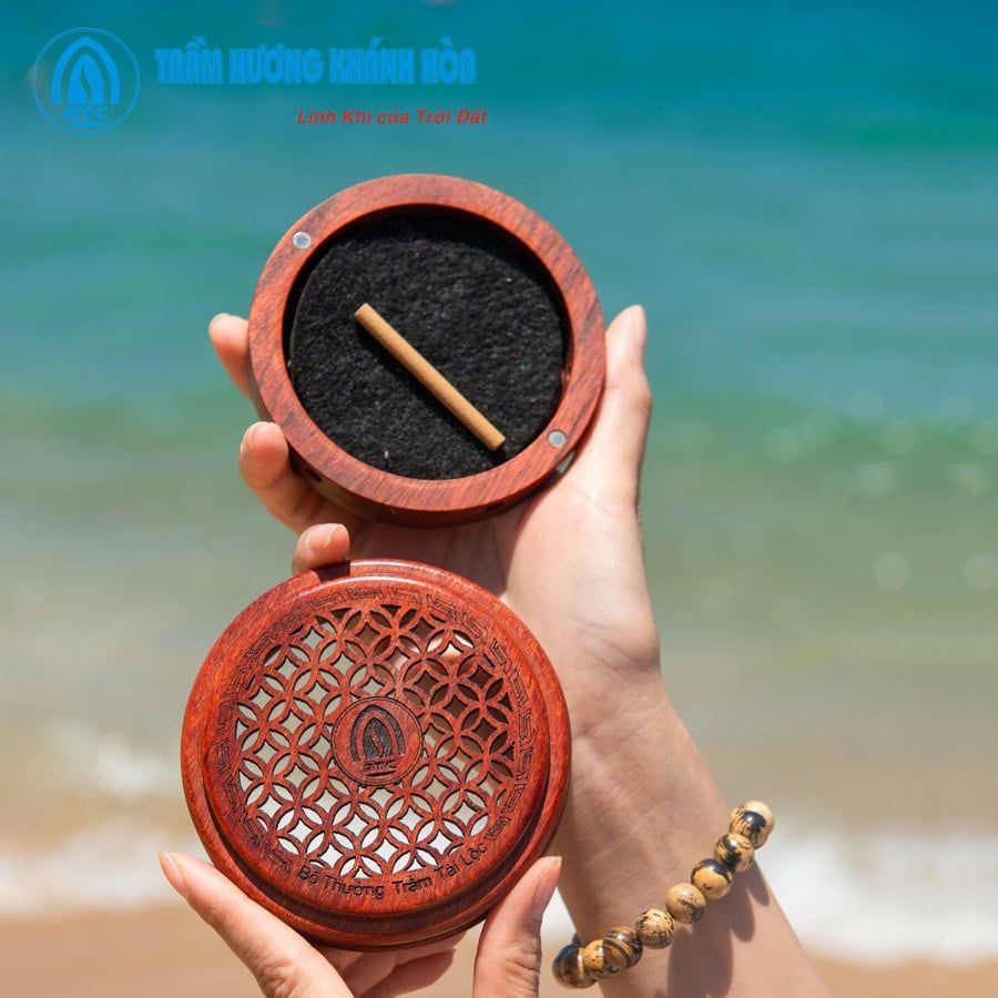 Round Box to enjoy the incense 174758