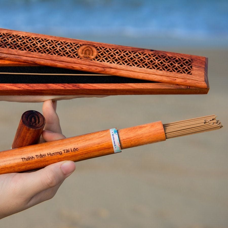 Fortune Agarwood Incense for enjoy (20 cm - 80 stick - 25 minutes) 175212