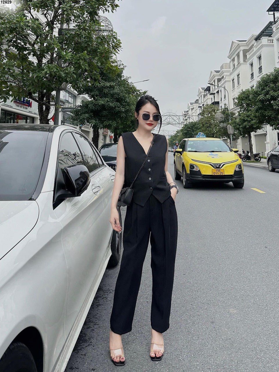 Set áo sắt nách quần form baggy