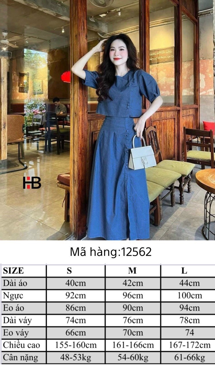 Set bò giấy kiểu áo ctotop chạm cạp chân váy