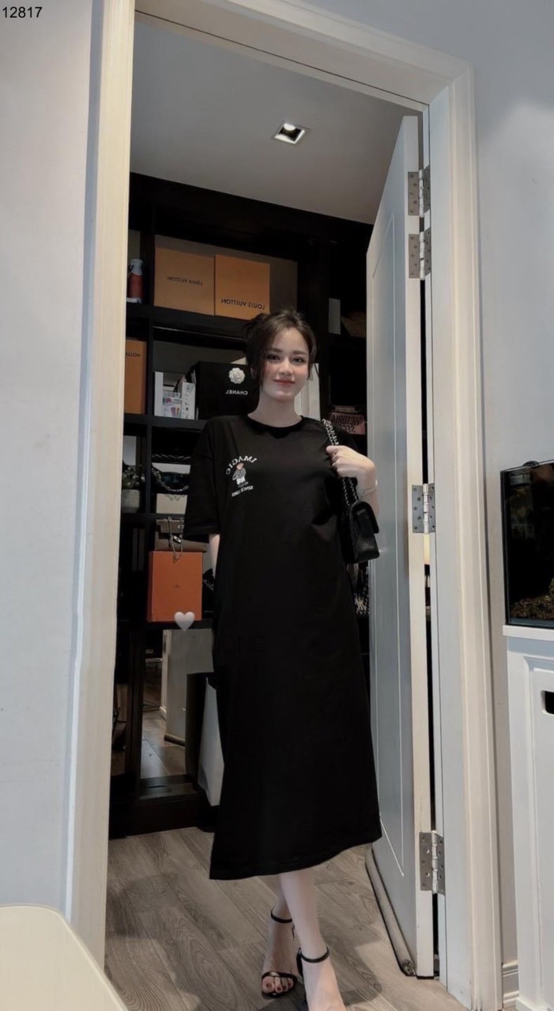 Váy suông thiết kế form rộng