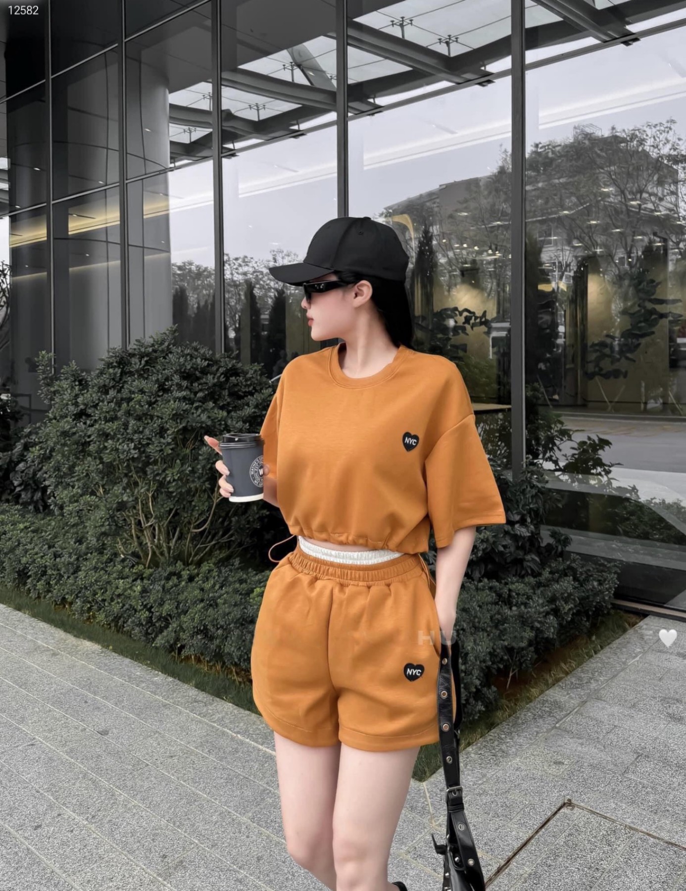 Set bộ đùi in trái tim