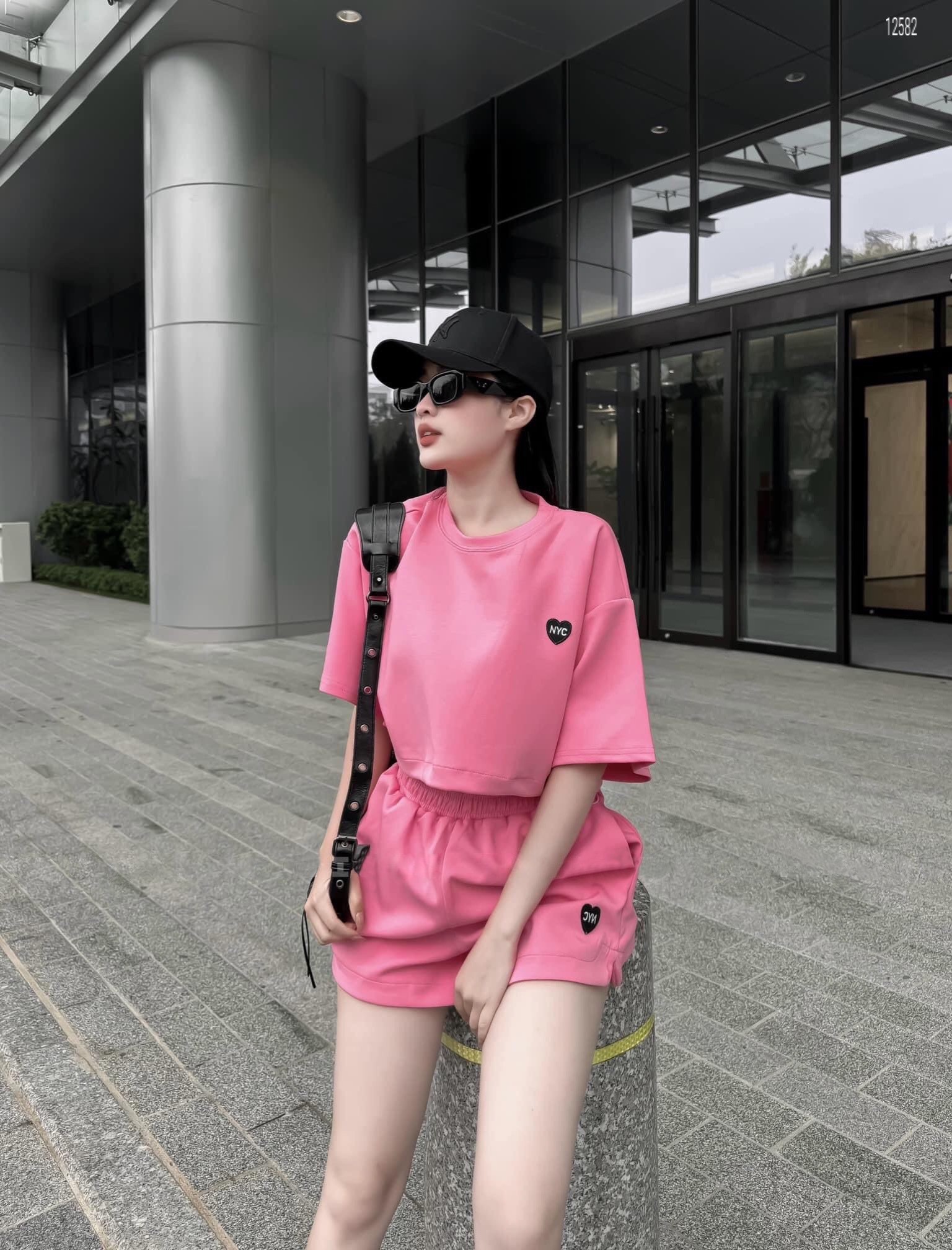 Set bộ đùi in trái tim