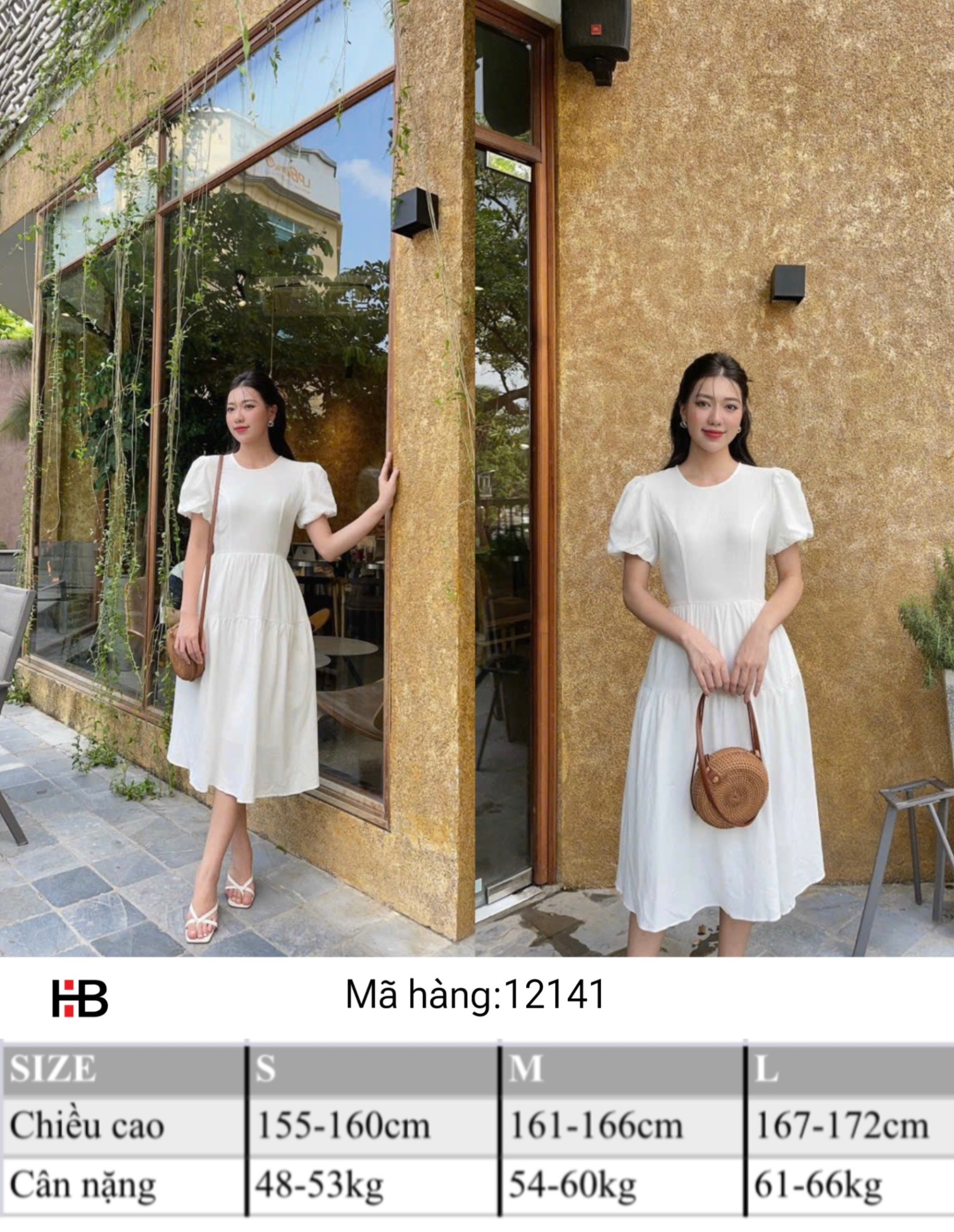Váy đũi phối tầng Sale