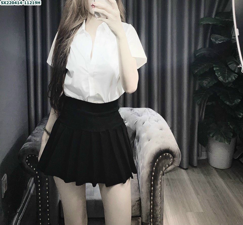 Chân váy xếp ly