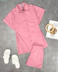 Set hè sơ mi ngắn tay