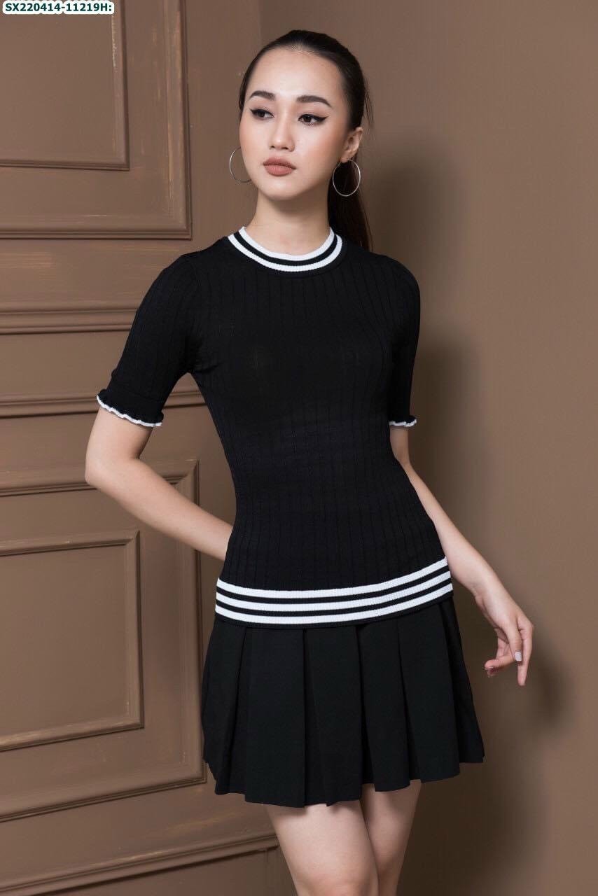 Chân váy xếp ly