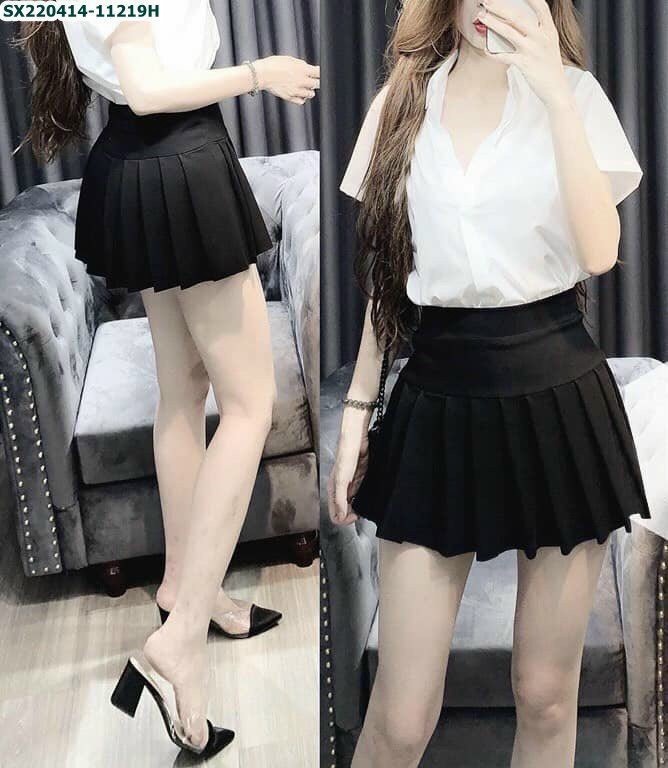 Chân váy xếp ly