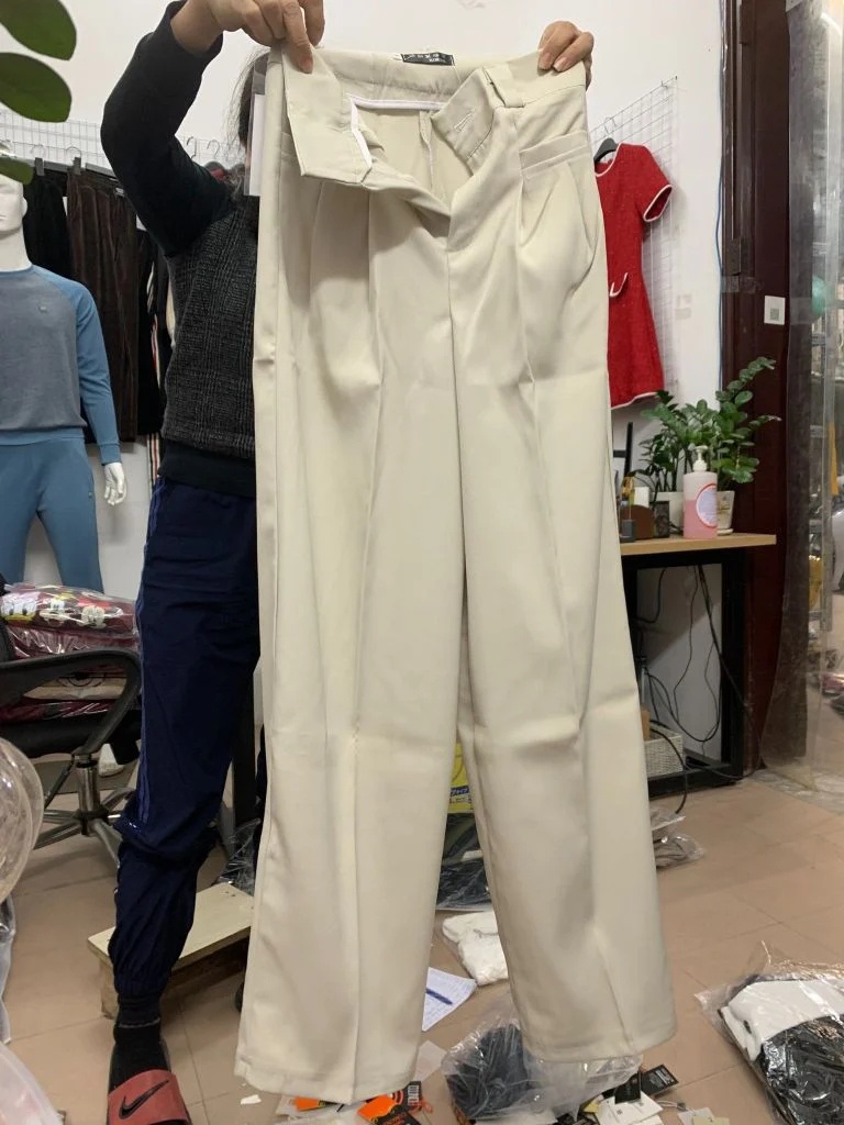 Quần ống xuông 2 túi trước 3 màu 860