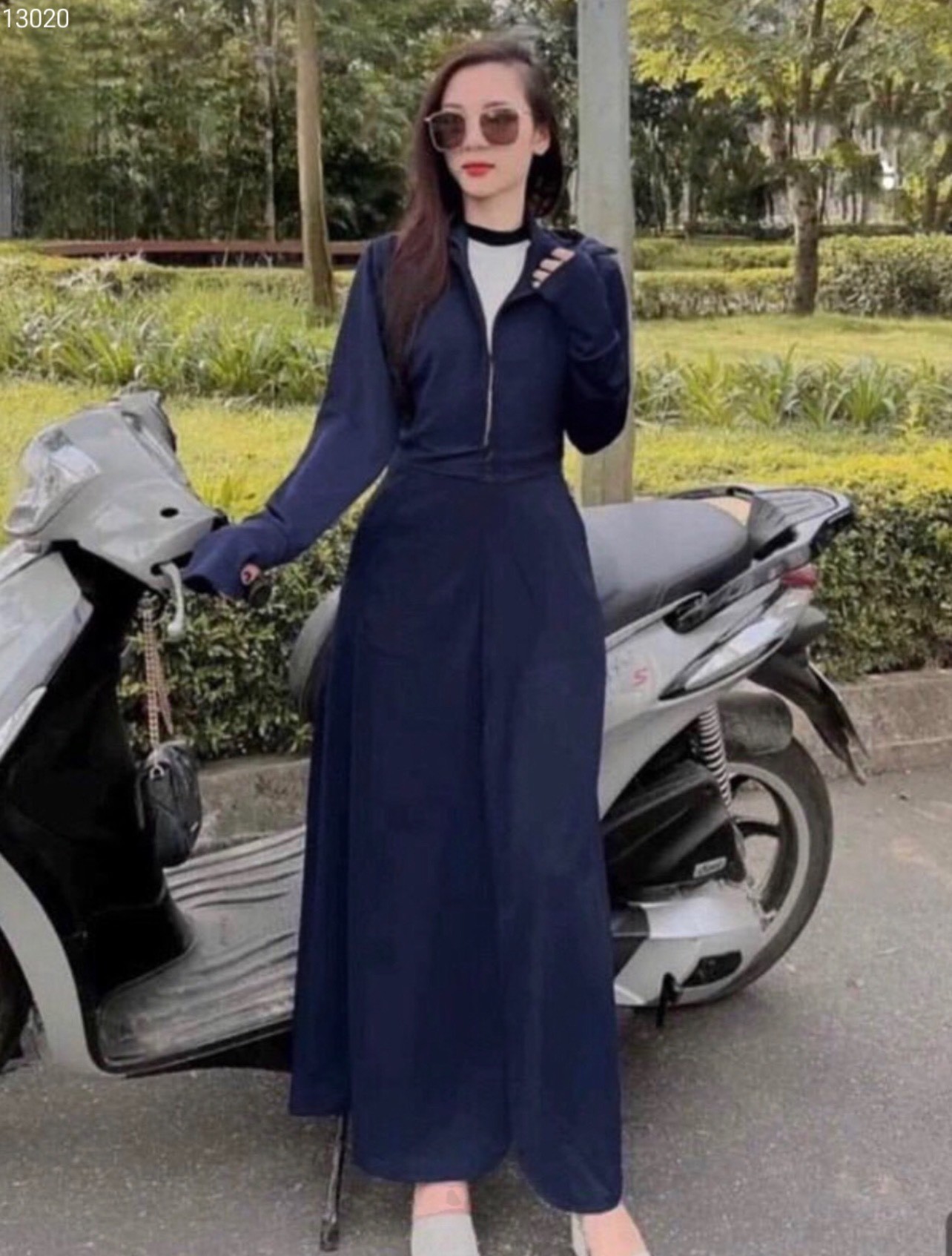 Áo chống nắng dài 2 lớp