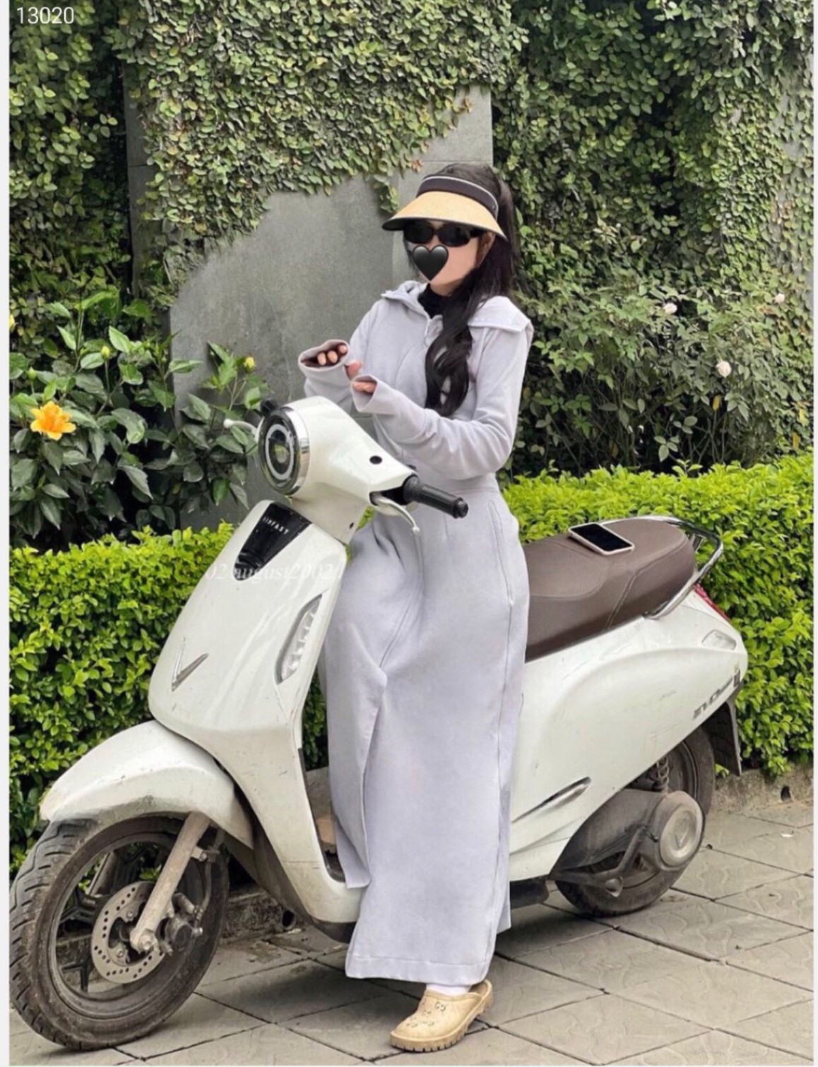 Áo chống nắng dài 2 lớp