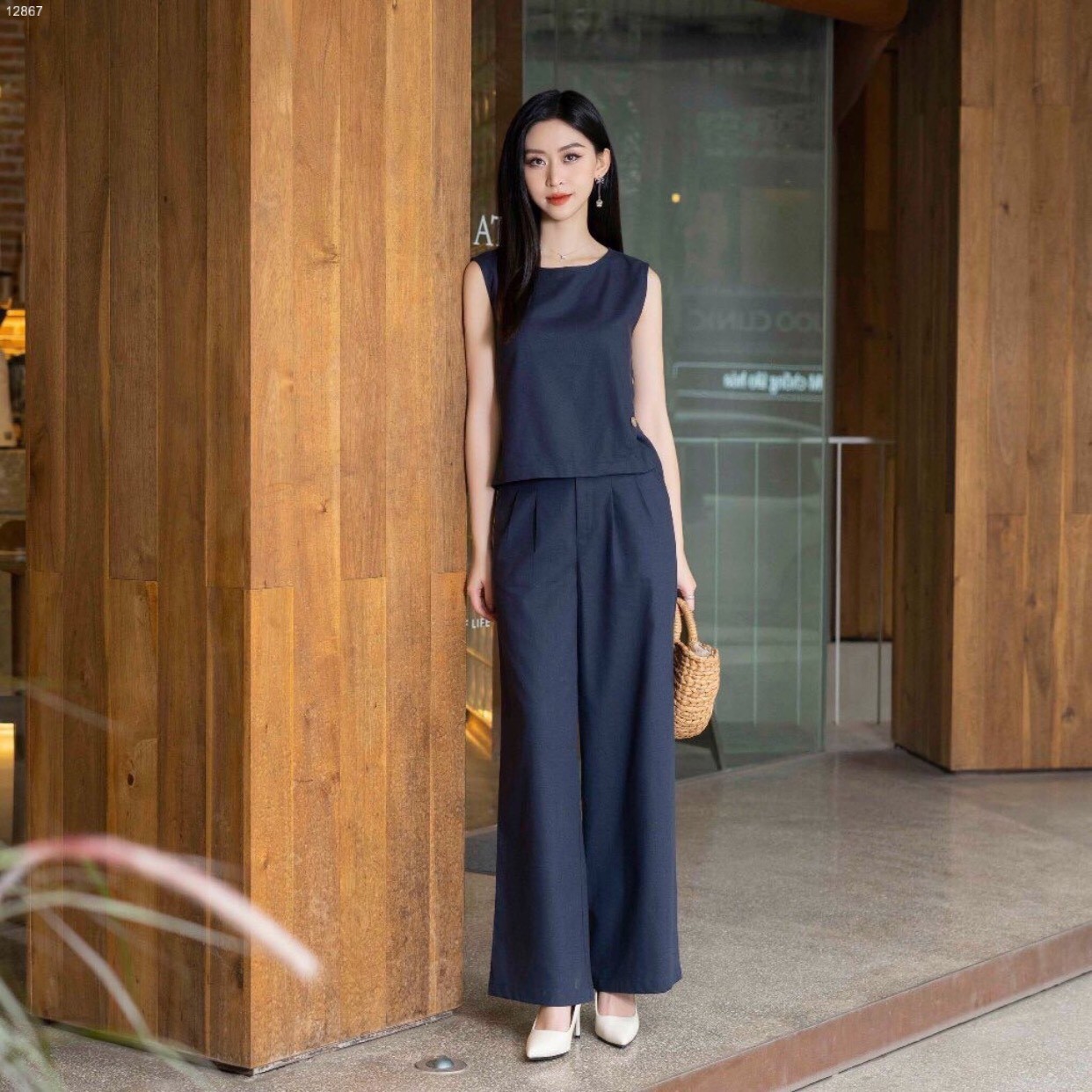 Set sát nách quần xuông