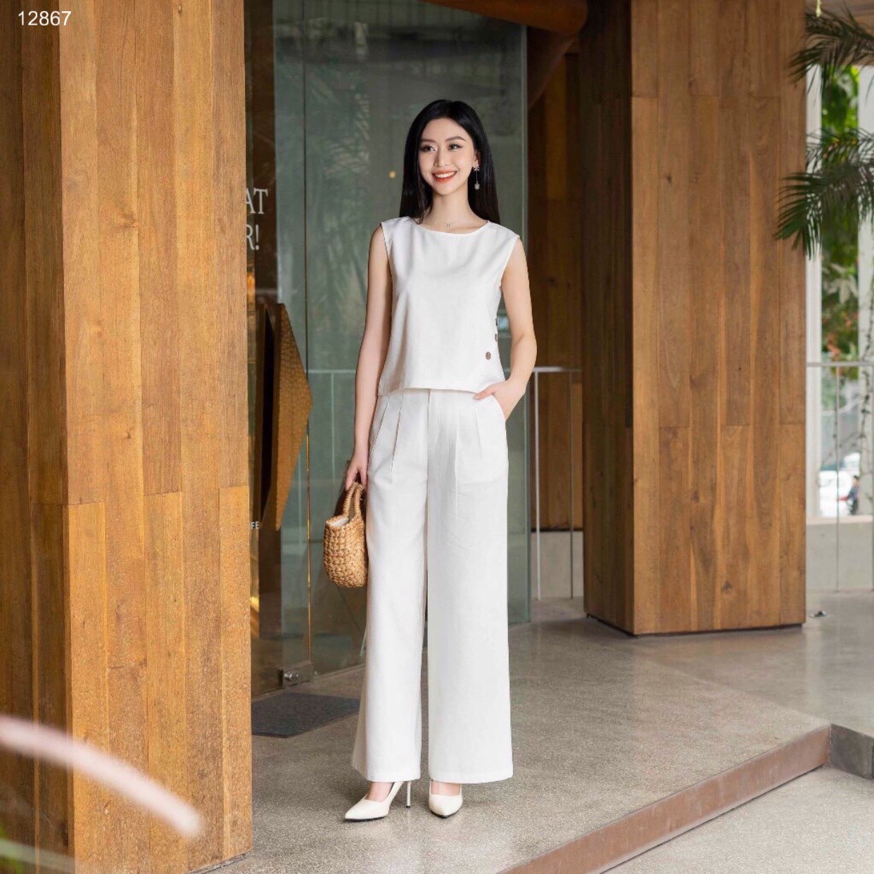 Set sát nách quần xuông