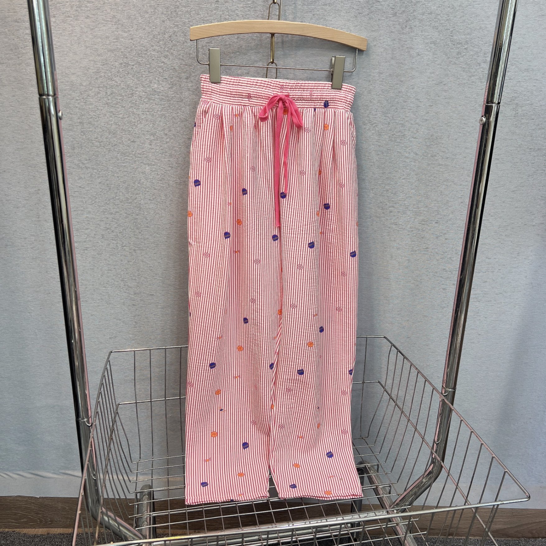 Quần đũi tơ form kiểu baggy quần dài