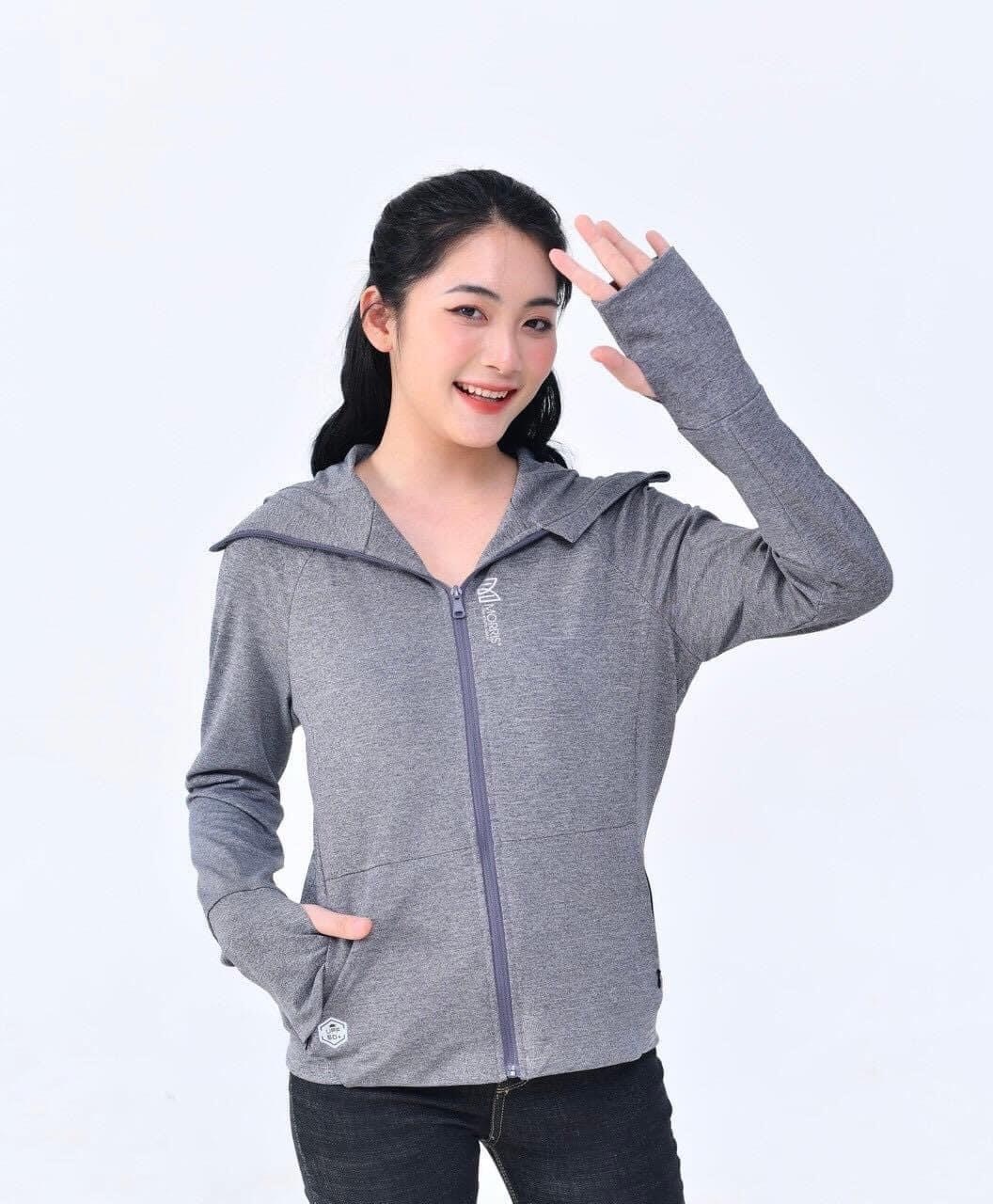 Áo chống nắng nữ chất cá sấu xược chống UV