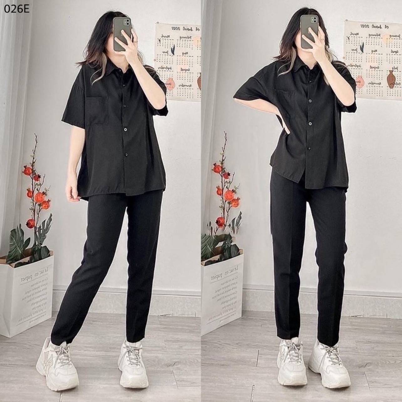 Quần baggy học sinh