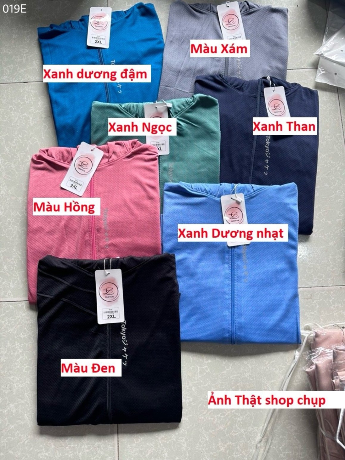Áo chống nắng nữ 7 màu