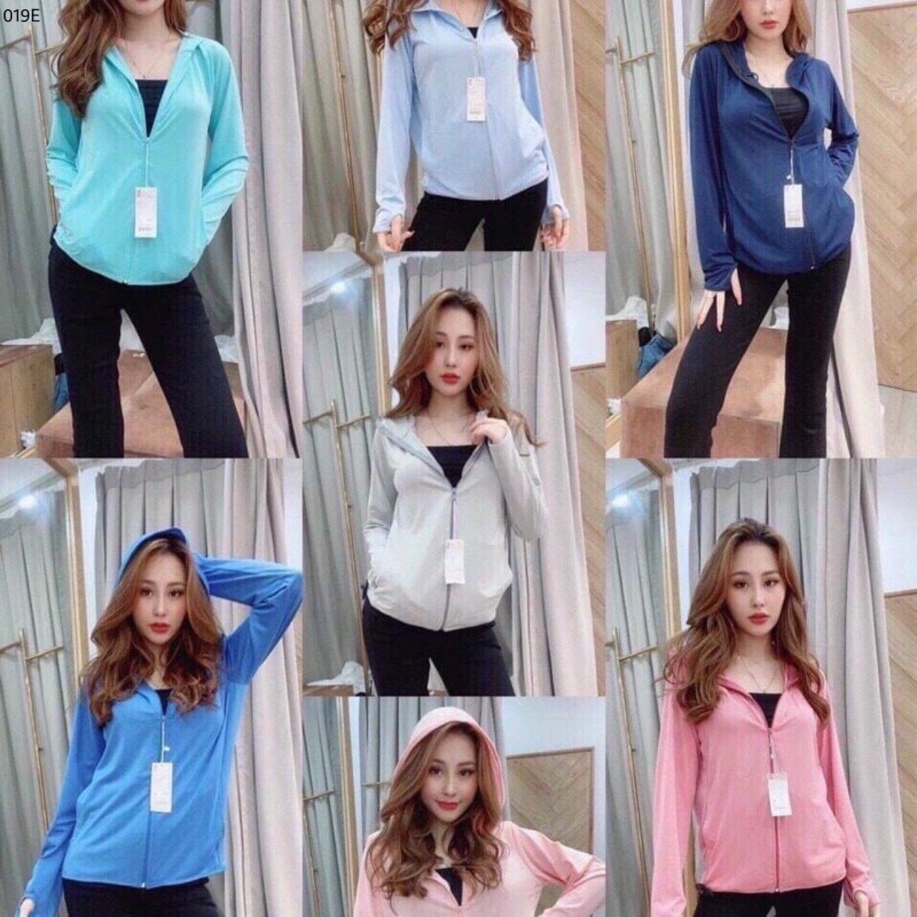 Áo chống nắng nữ 7 màu