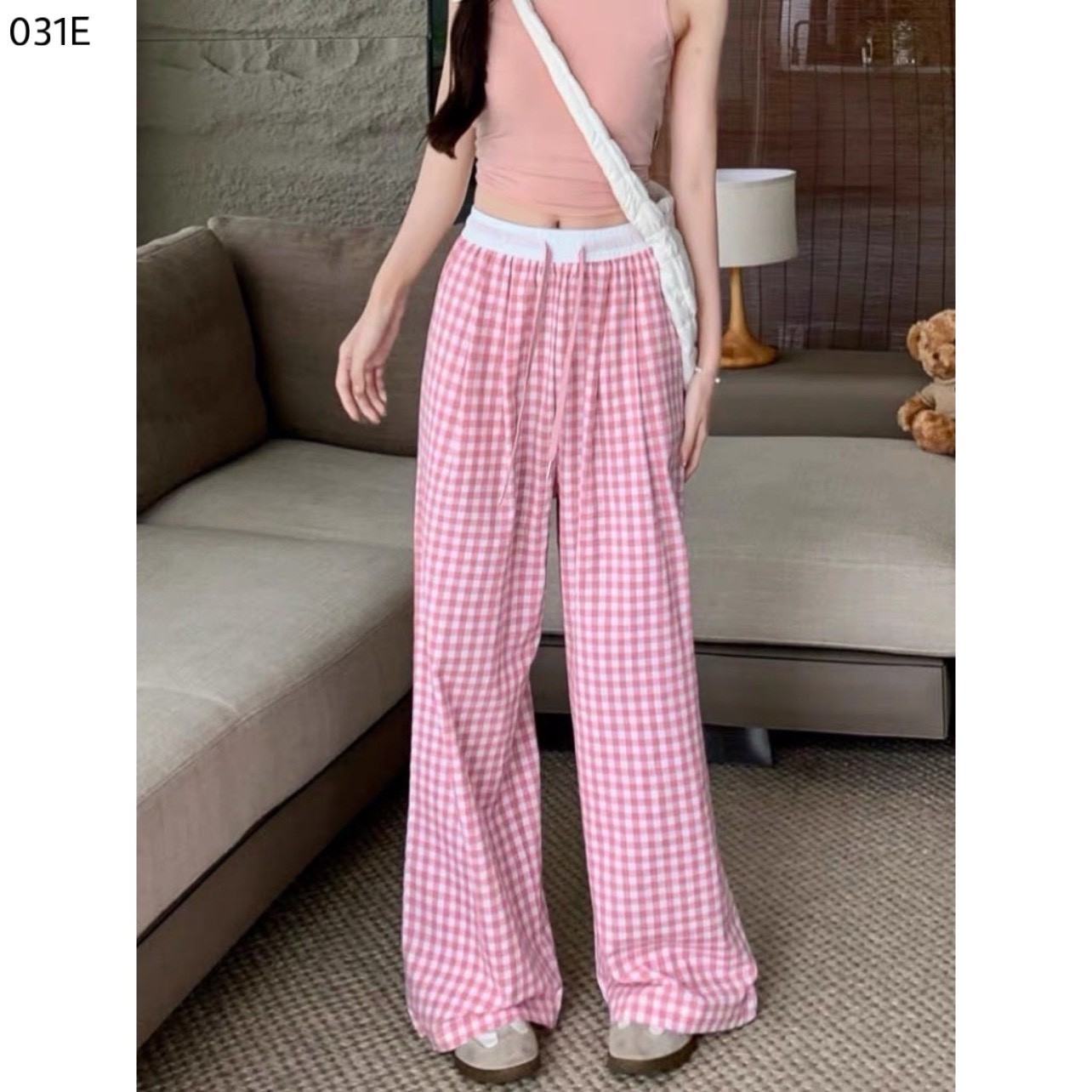 Quần xuống ống rộng 3 màu