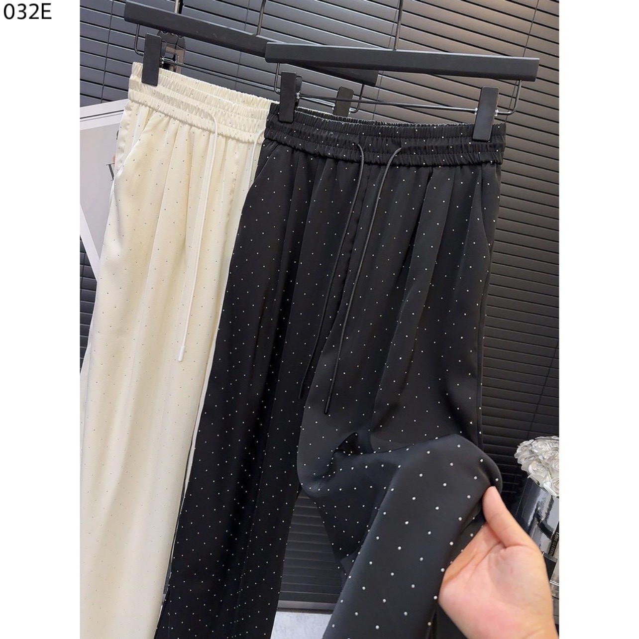 Quần suông chấm bi siêu hot