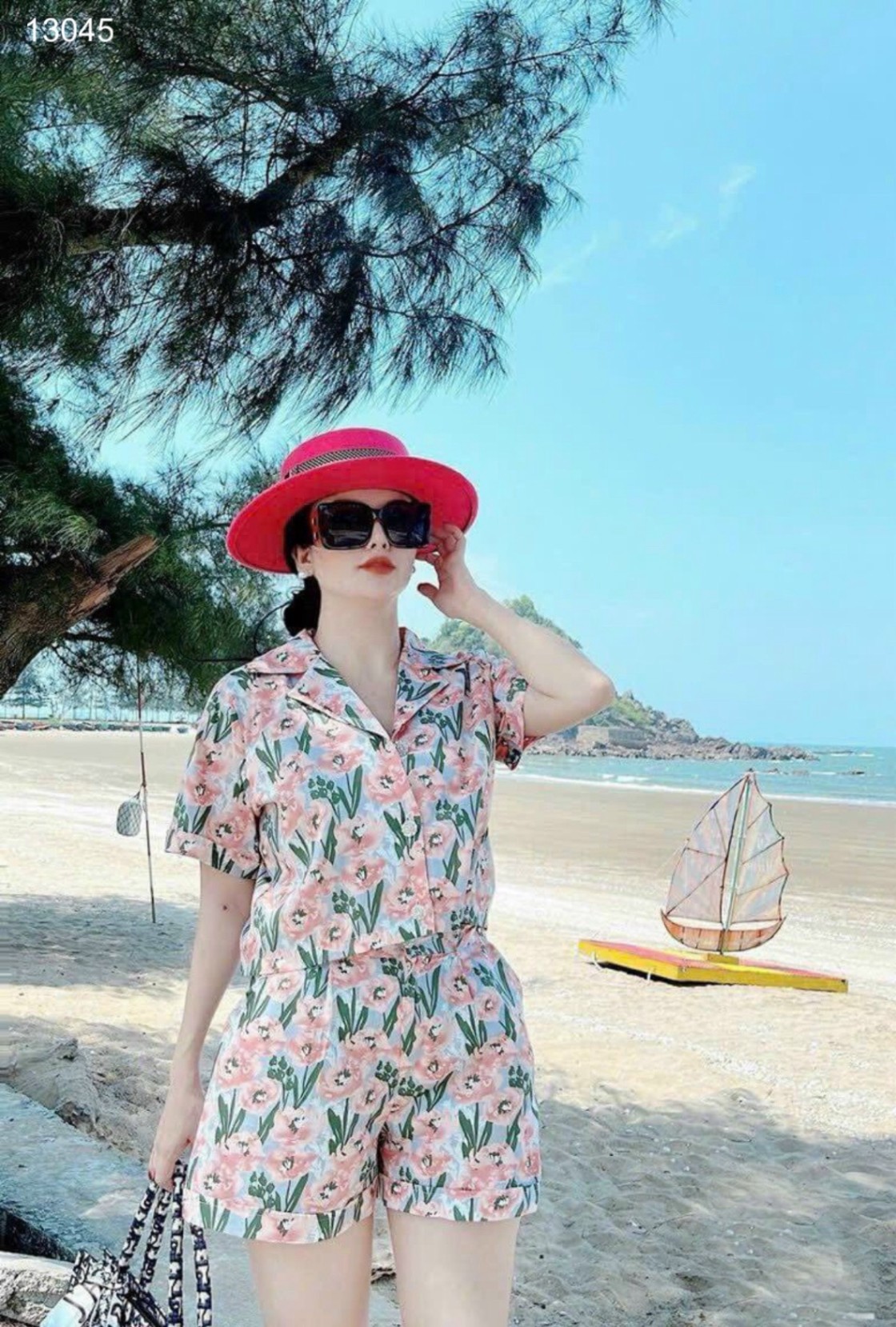 Set bộ cộc đùi hoa