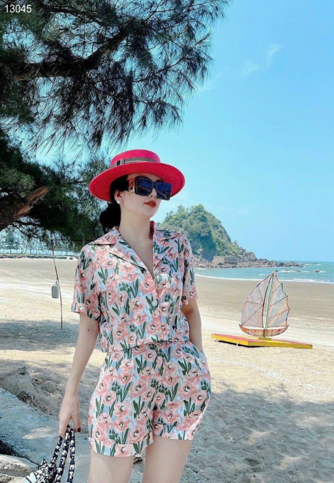 Set bộ cộc đùi hoa