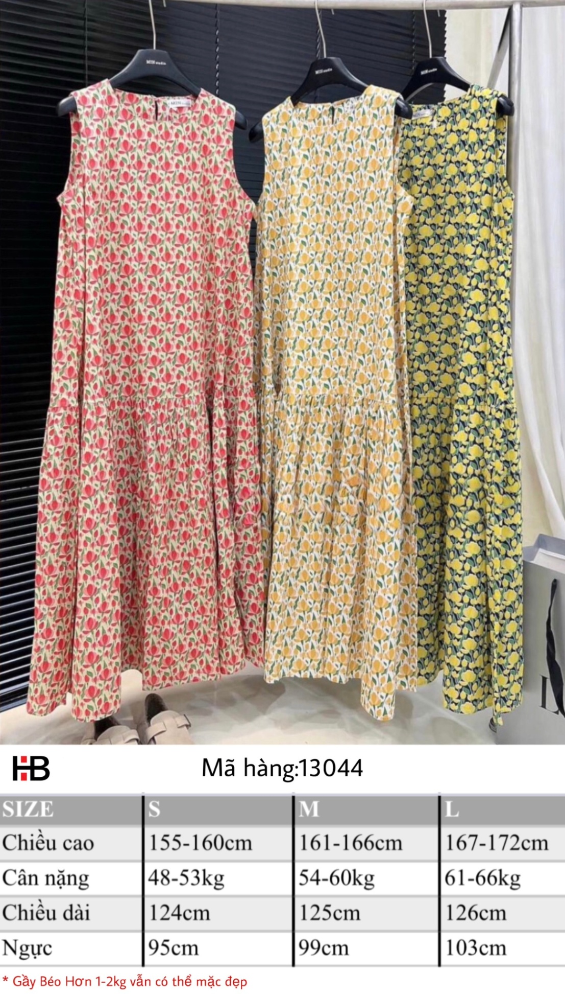 Đầm váy cổ tròn dáng suông