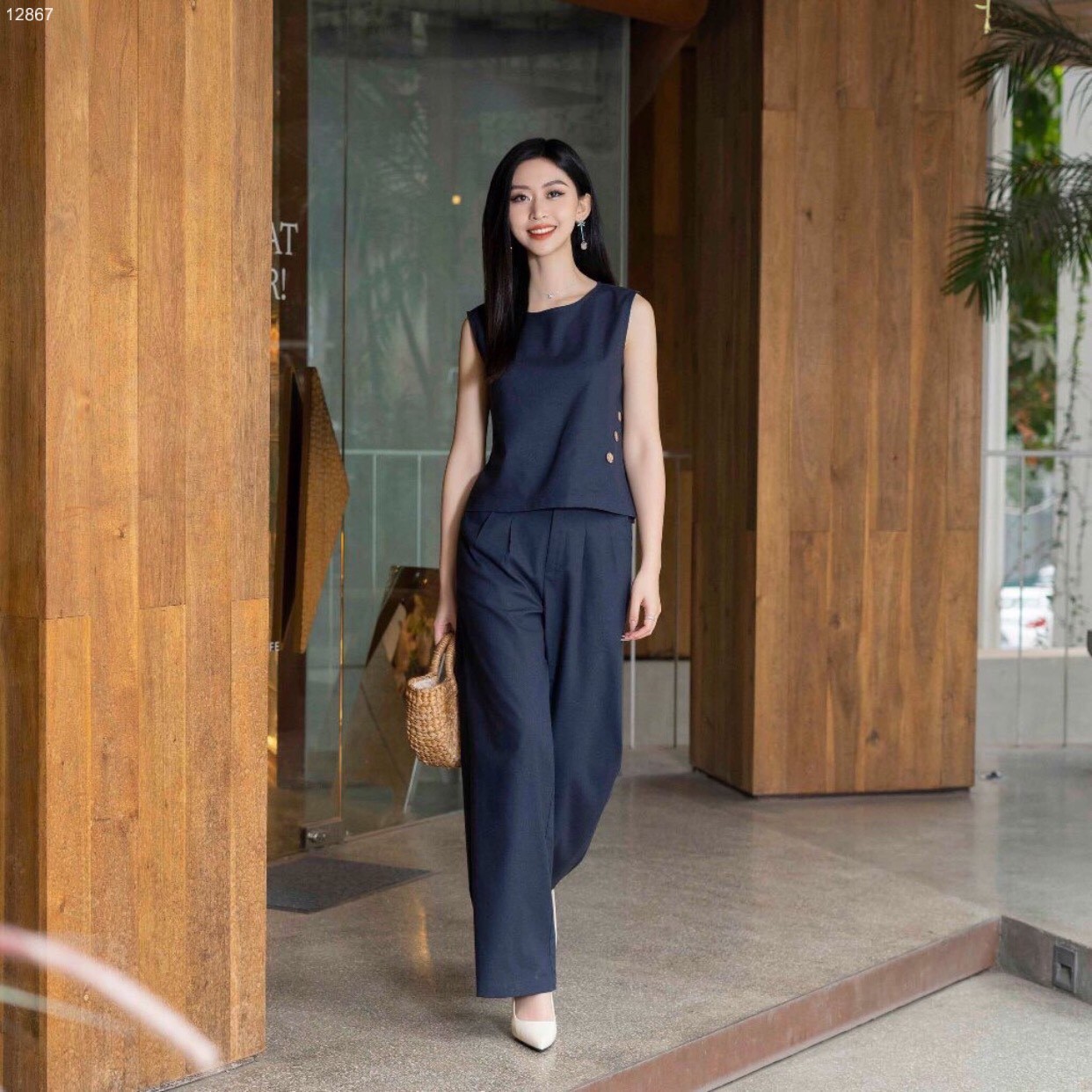 Set sát nách quần xuông