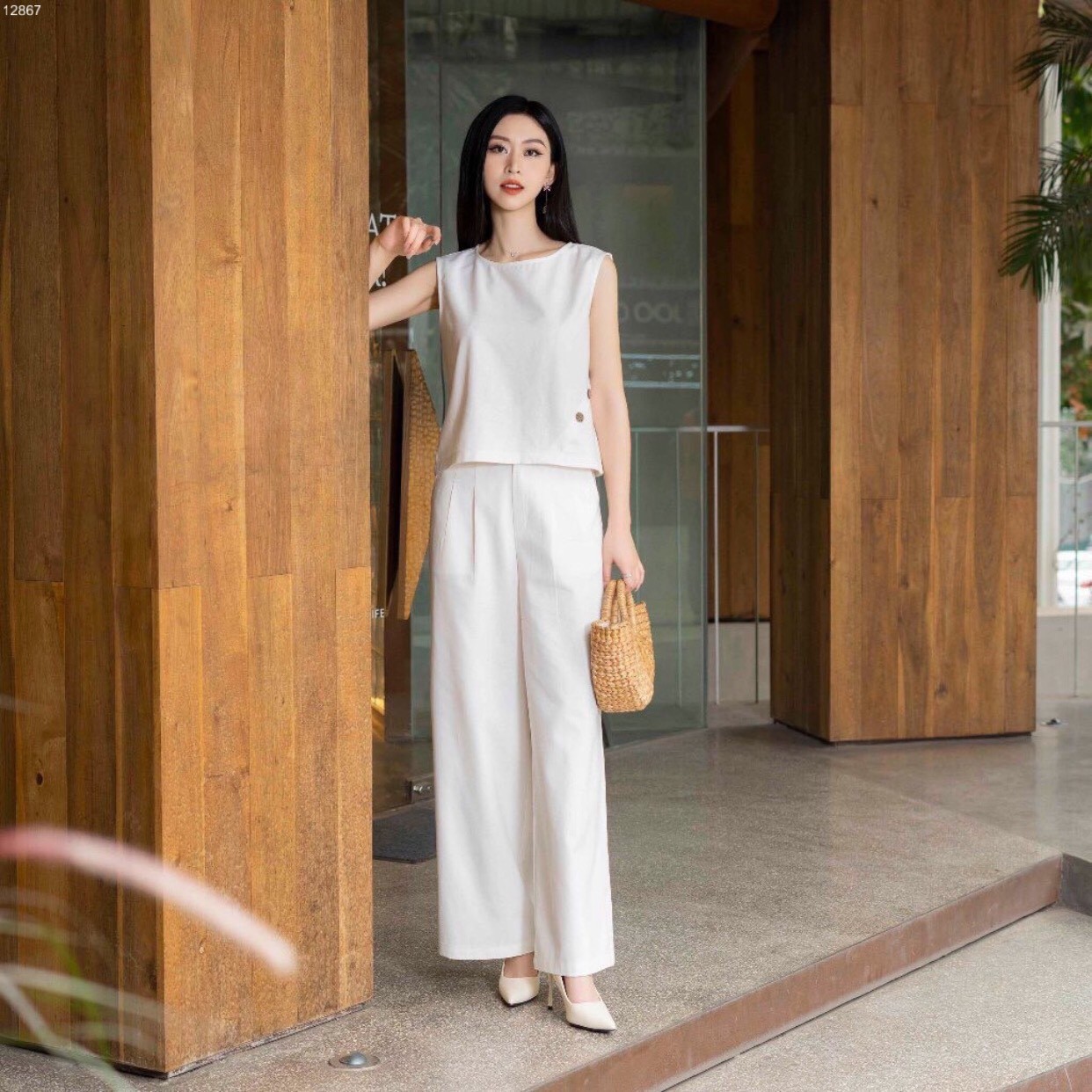 Set sát nách quần xuông